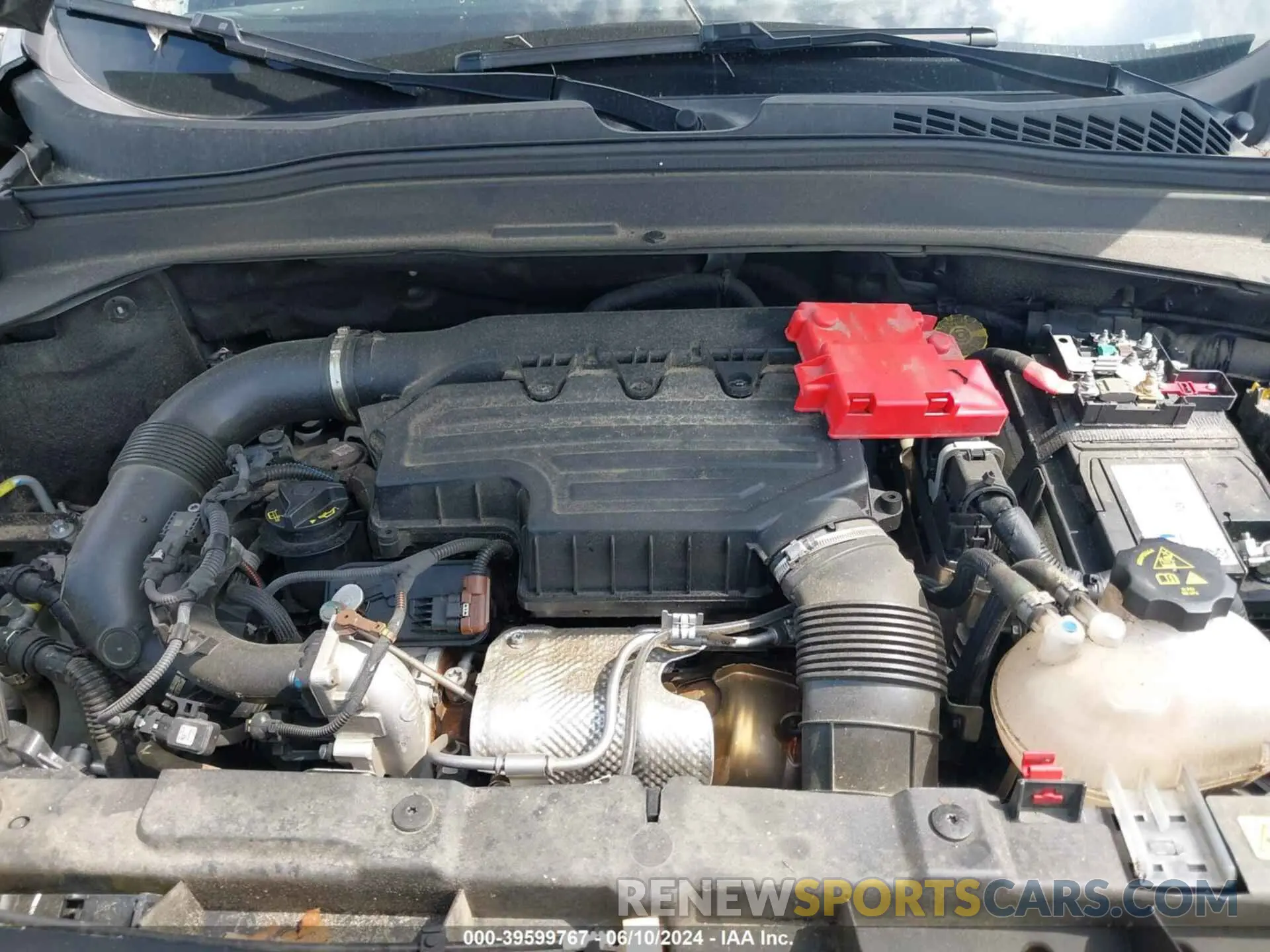 10 Photograph of a damaged car ZACNJDB17NPN61665 JEEP RENEGADE 2022