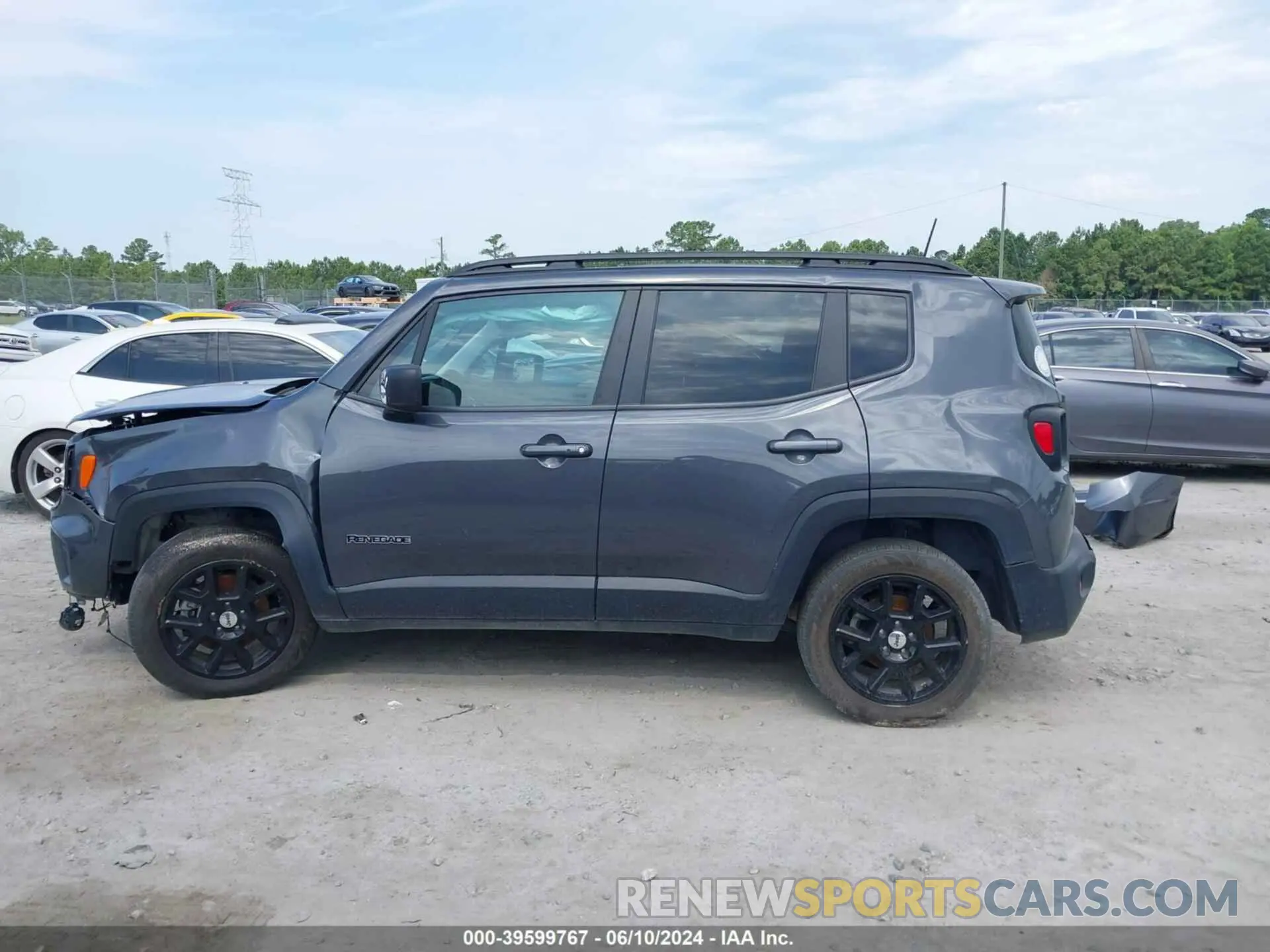 14 Photograph of a damaged car ZACNJDB17NPN61665 JEEP RENEGADE 2022