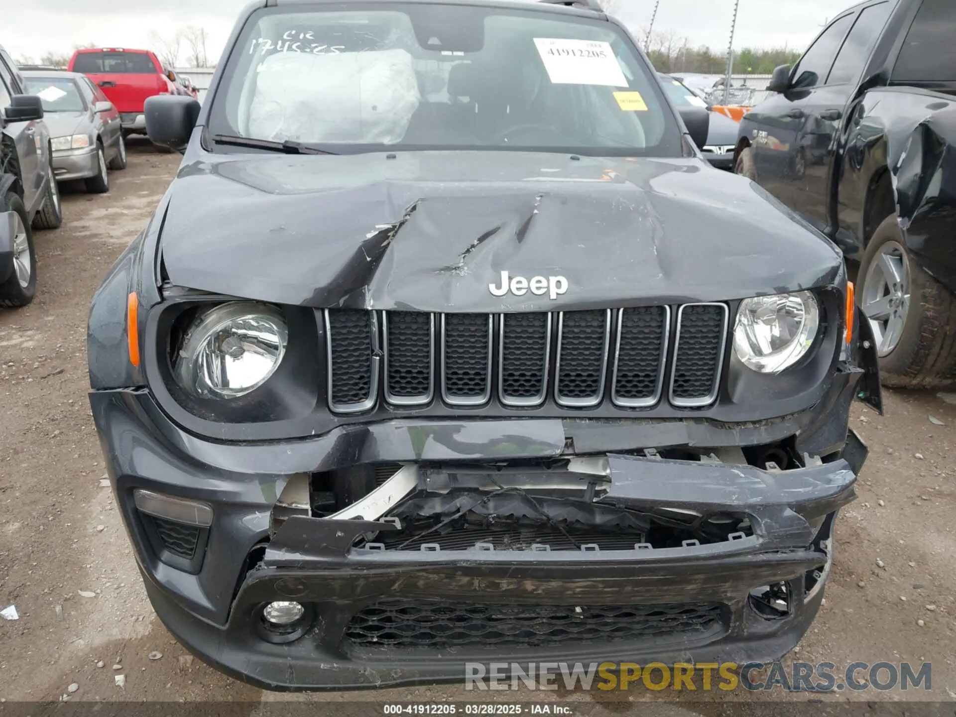 6 Photograph of a damaged car ZACNJDB18NPN80077 JEEP RENEGADE 2022