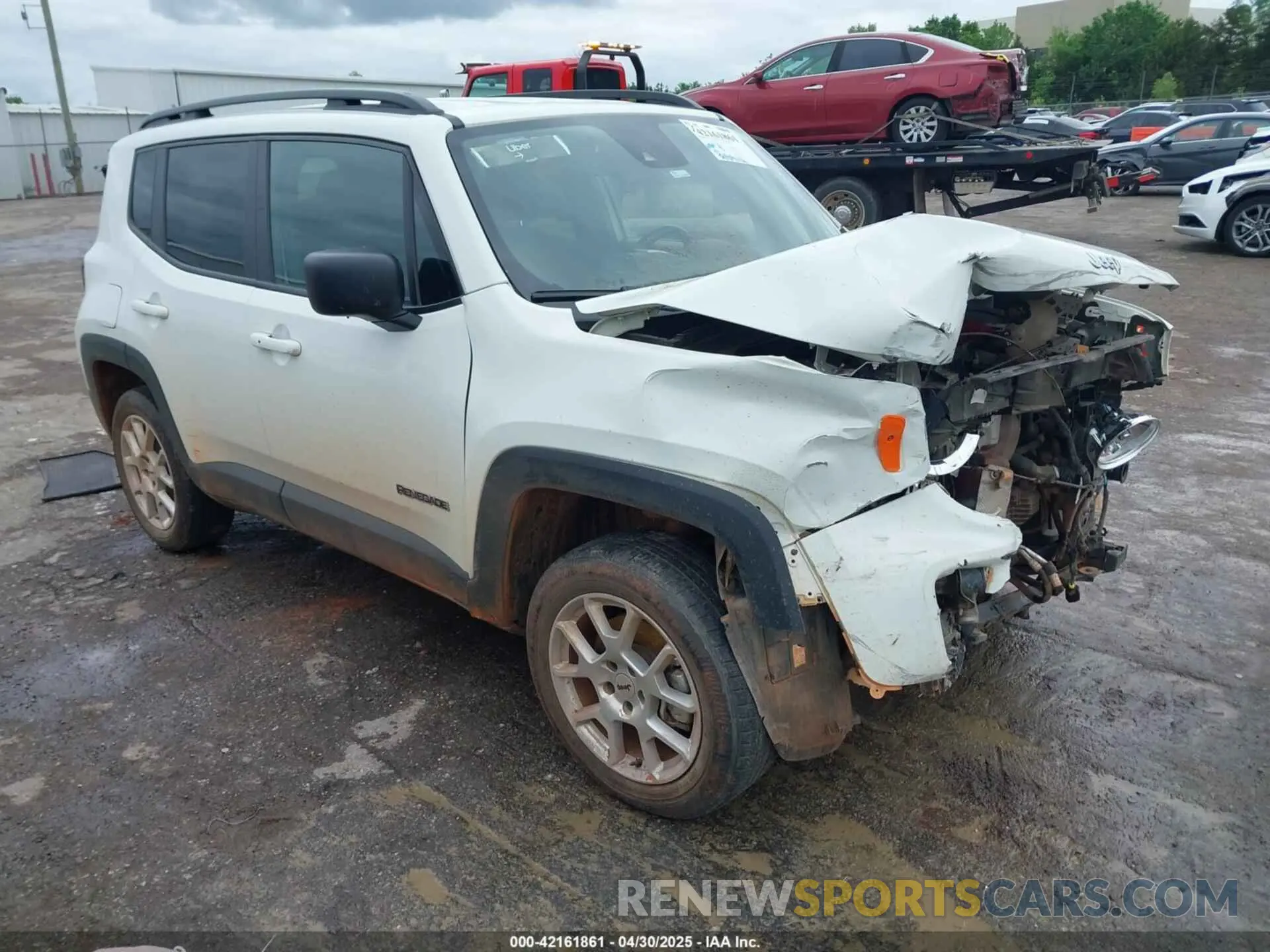 1 Фотография поврежденного автомобиля ZACNJDB18NPN89443 JEEP RENEGADE 2022