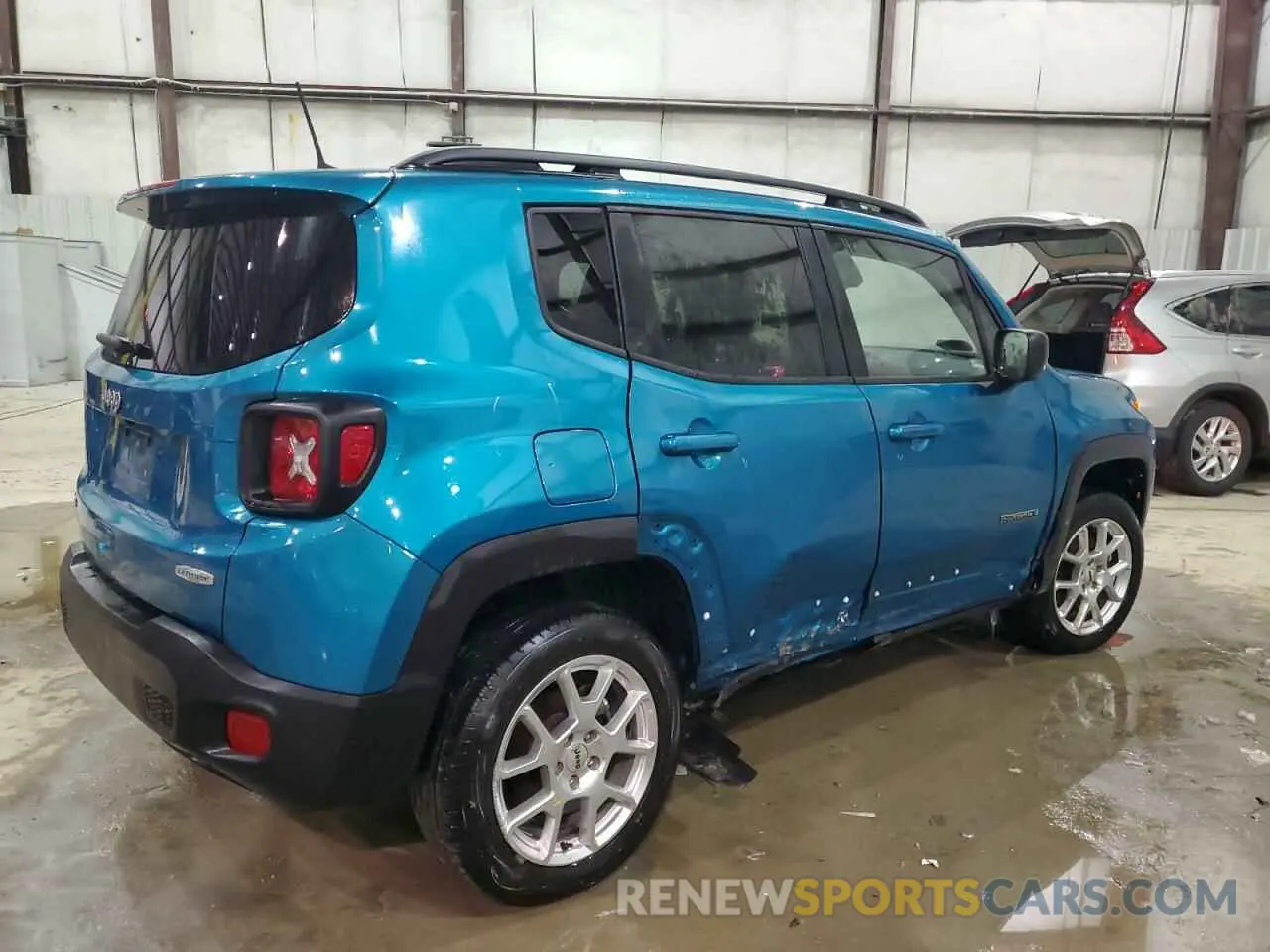 3 Photograph of a damaged car ZACNJDB19NPN50716 JEEP RENEGADE 2022