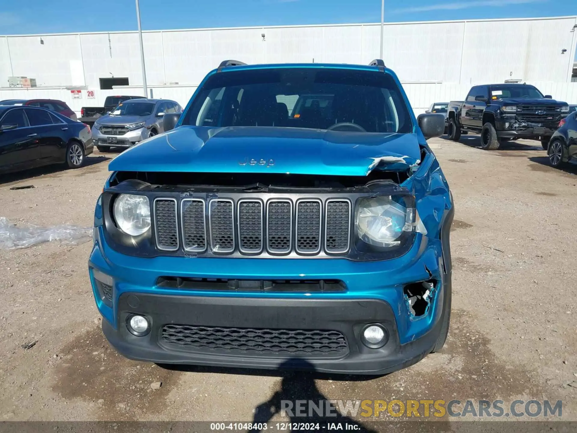 13 Фотография поврежденного автомобиля ZACNJDB19NPN79181 JEEP RENEGADE 2022