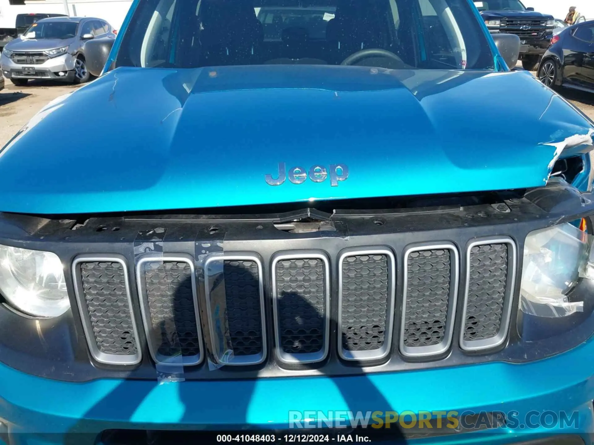 18 Фотография поврежденного автомобиля ZACNJDB19NPN79181 JEEP RENEGADE 2022