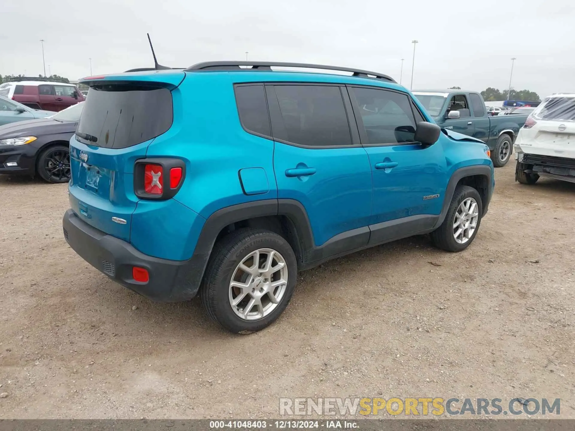 4 Фотография поврежденного автомобиля ZACNJDB19NPN79181 JEEP RENEGADE 2022