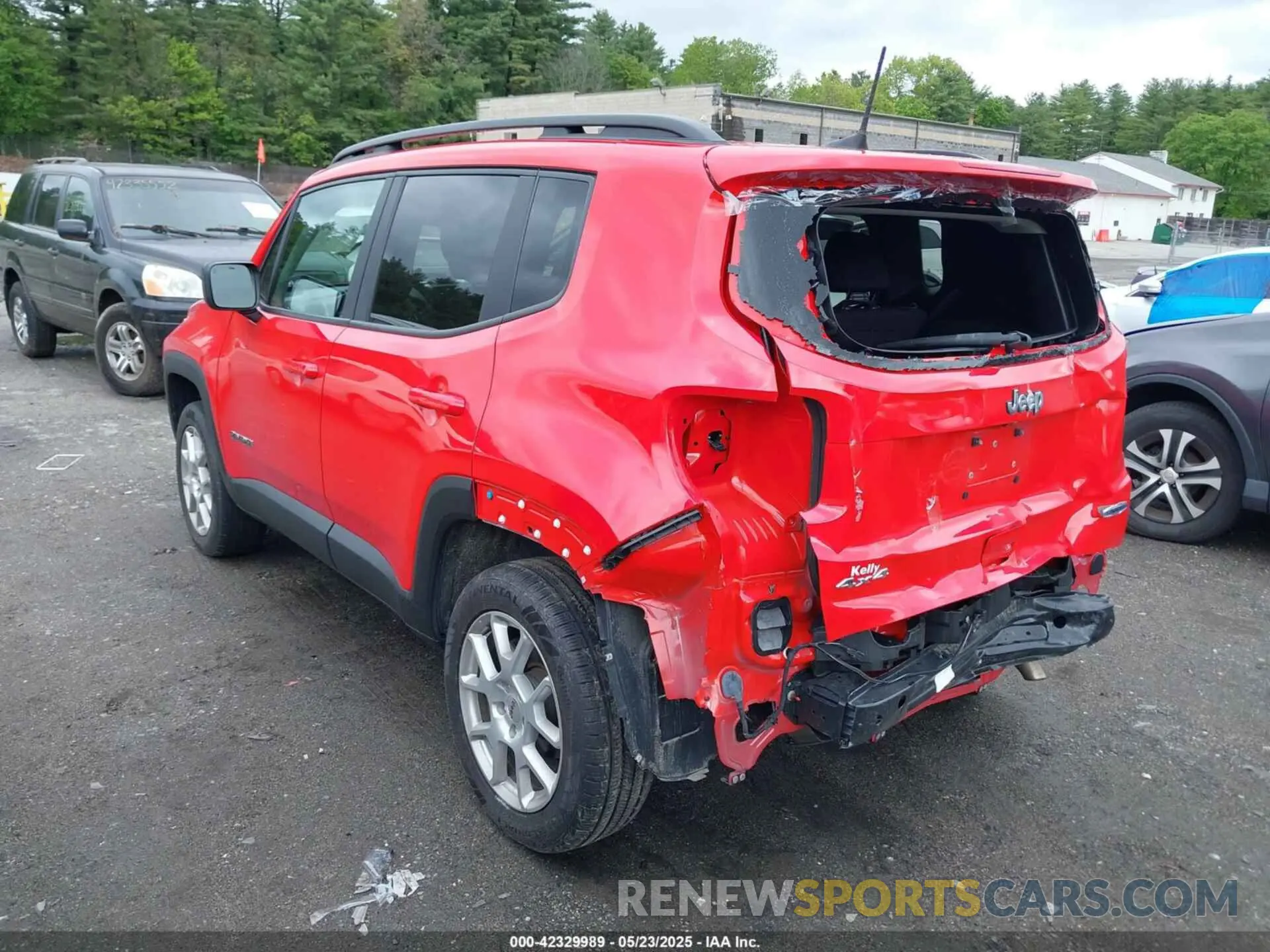 3 Photograph of a damaged car ZACNJDB19NPN81559 JEEP RENEGADE 2022