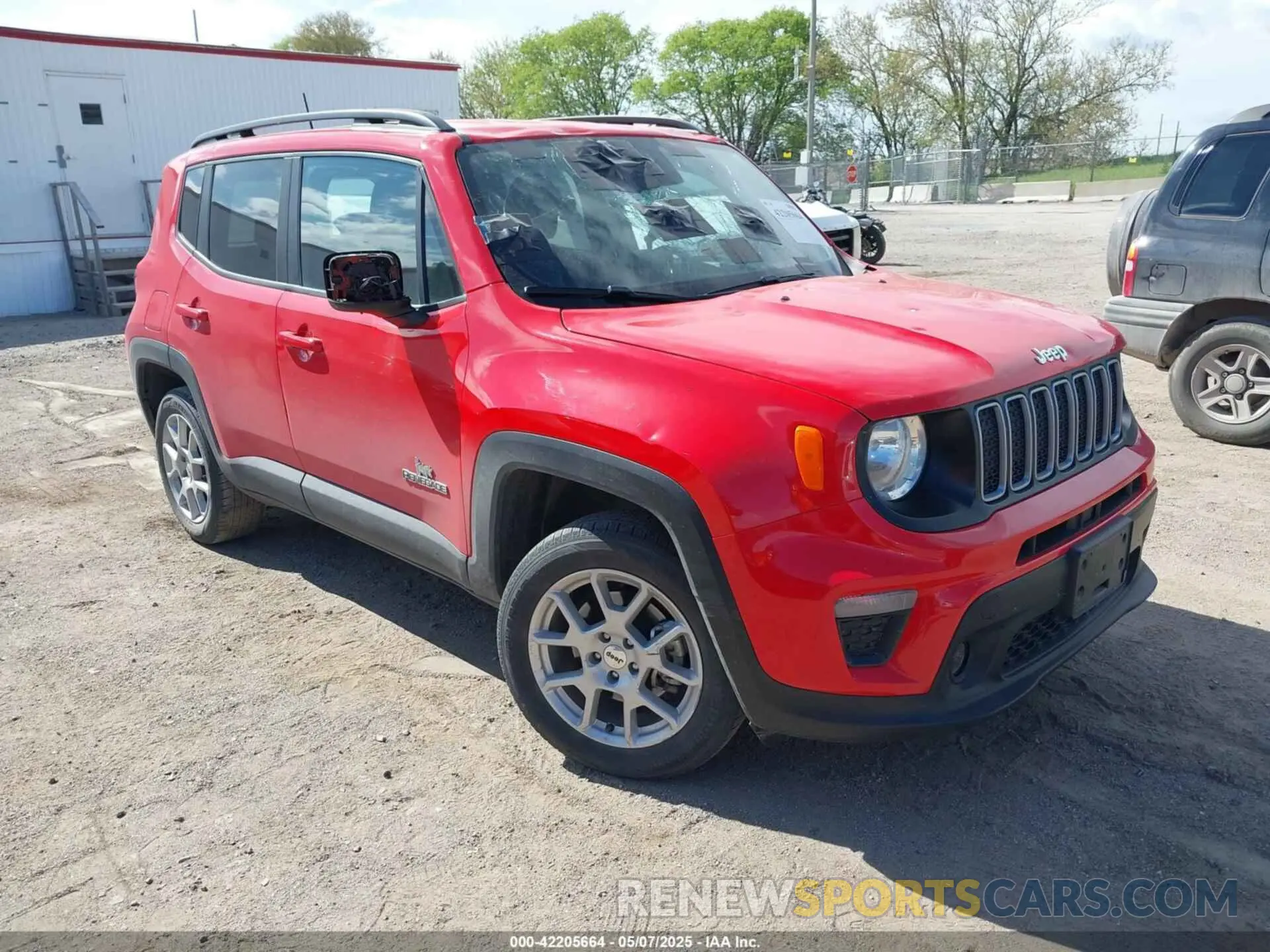 1 Photograph of a damaged car ZACNJDB1XNPN46562 JEEP RENEGADE 2022