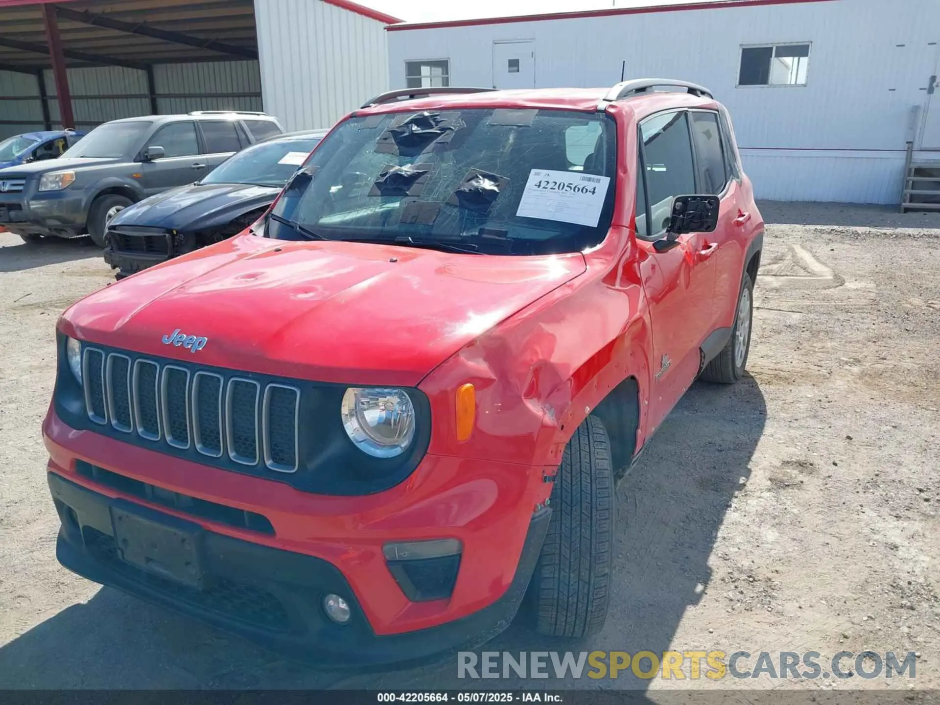 12 Photograph of a damaged car ZACNJDB1XNPN46562 JEEP RENEGADE 2022
