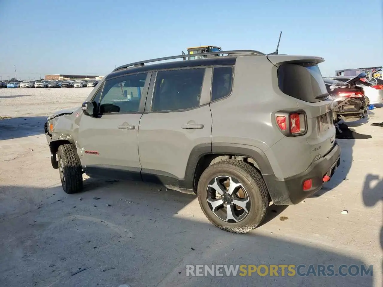 2 Photograph of a damaged car ZACNJDC19NPN63173 JEEP RENEGADE 2022