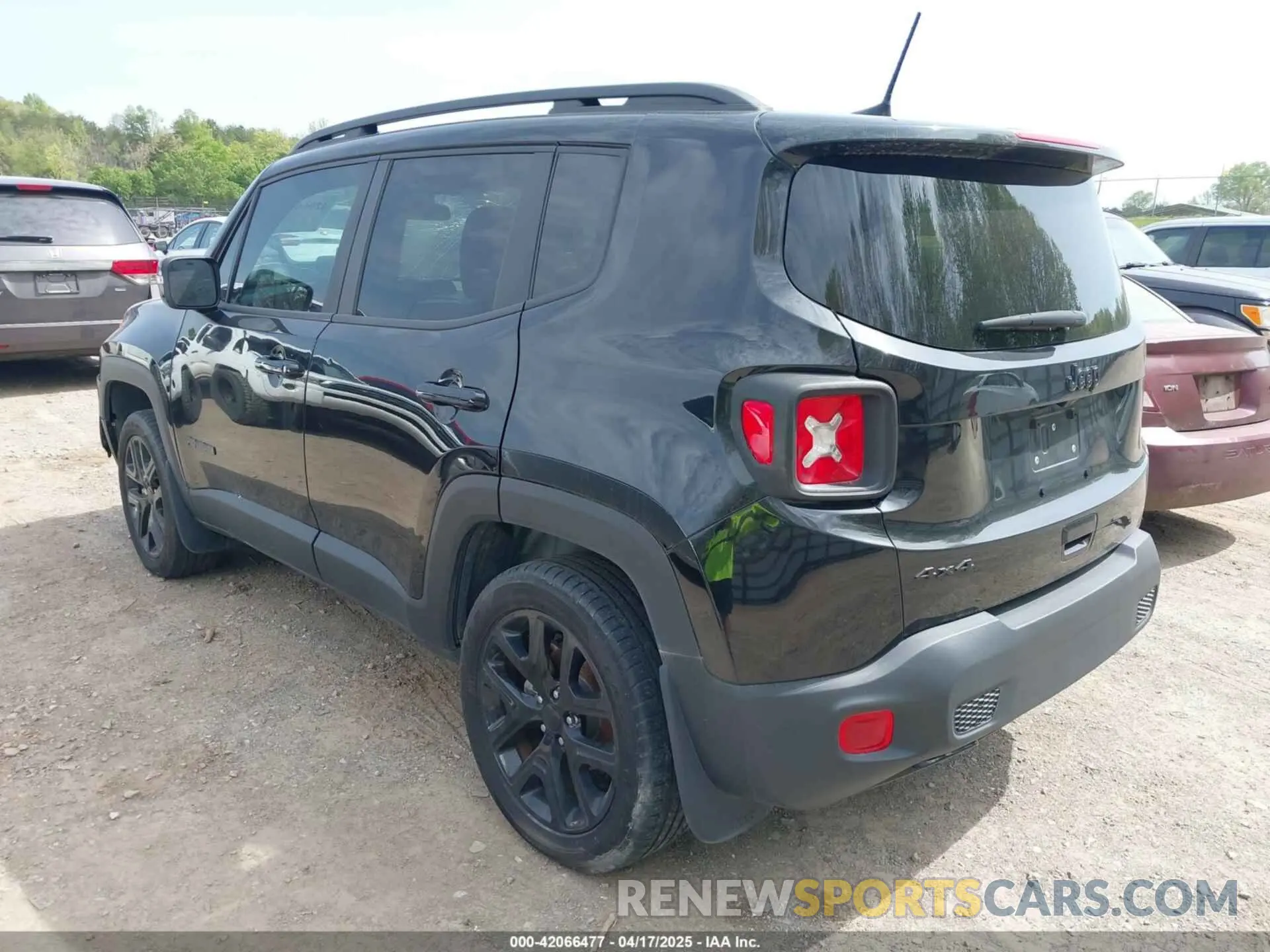 3 Photograph of a damaged car ZACNJDE18NPN80964 JEEP RENEGADE 2022