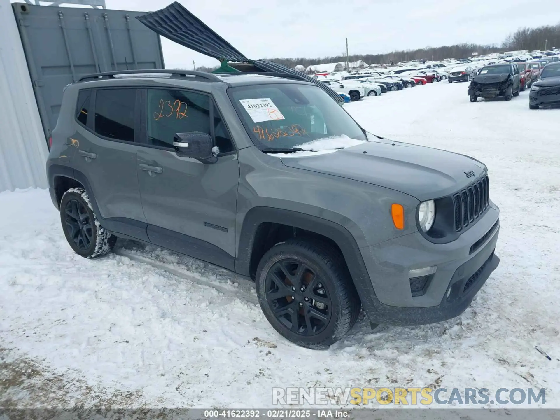 1 Фотография поврежденного автомобиля ZACNJDE19NPN66720 JEEP RENEGADE 2022