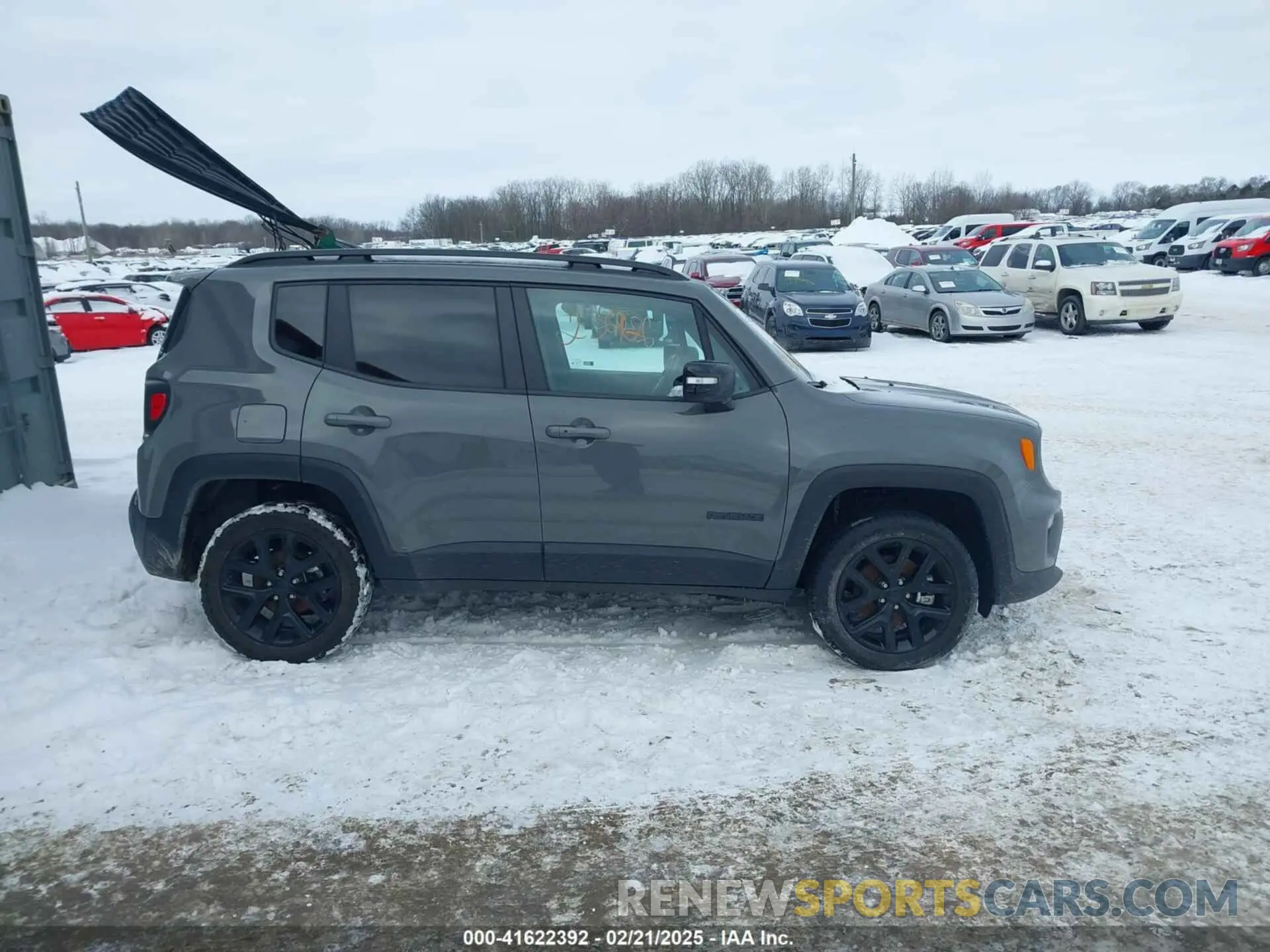 13 Фотография поврежденного автомобиля ZACNJDE19NPN66720 JEEP RENEGADE 2022
