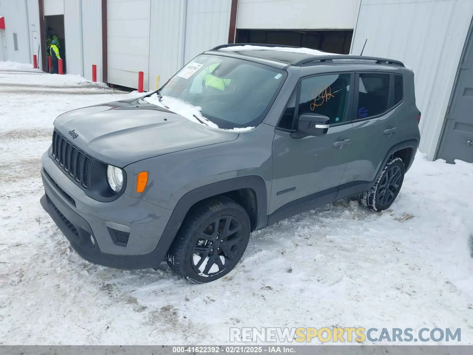 2 Фотография поврежденного автомобиля ZACNJDE19NPN66720 JEEP RENEGADE 2022