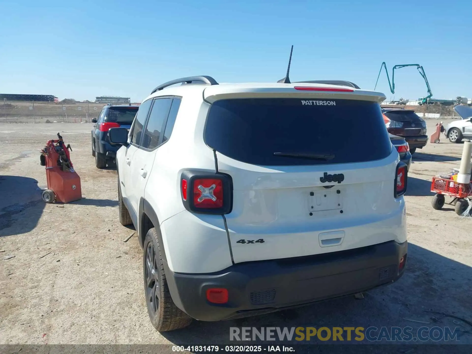 3 Фотография поврежденного автомобиля ZACNJDE1XNPN71389 JEEP RENEGADE 2022