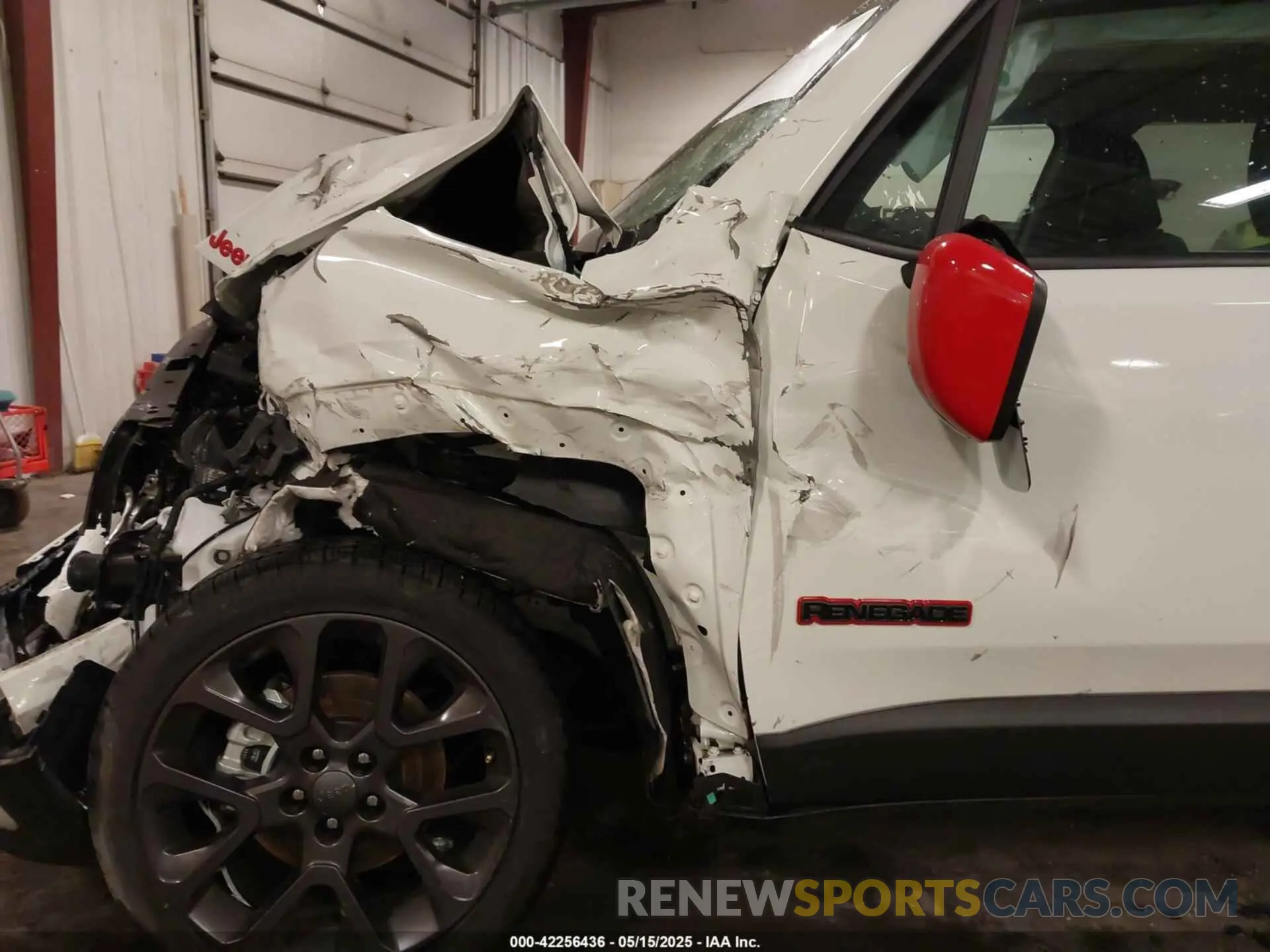 18 Photograph of a damaged car ZACNJDB10PPP33599 JEEP RENEGADE 2023