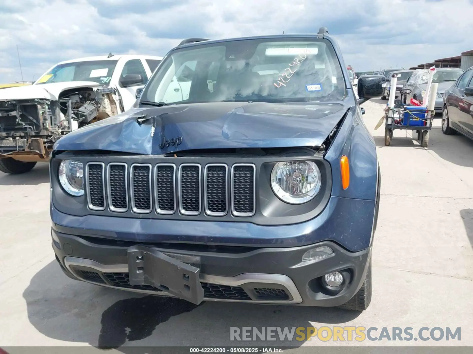 12 Photograph of a damaged car ZACNJDB10PPP70488 JEEP RENEGADE 2023