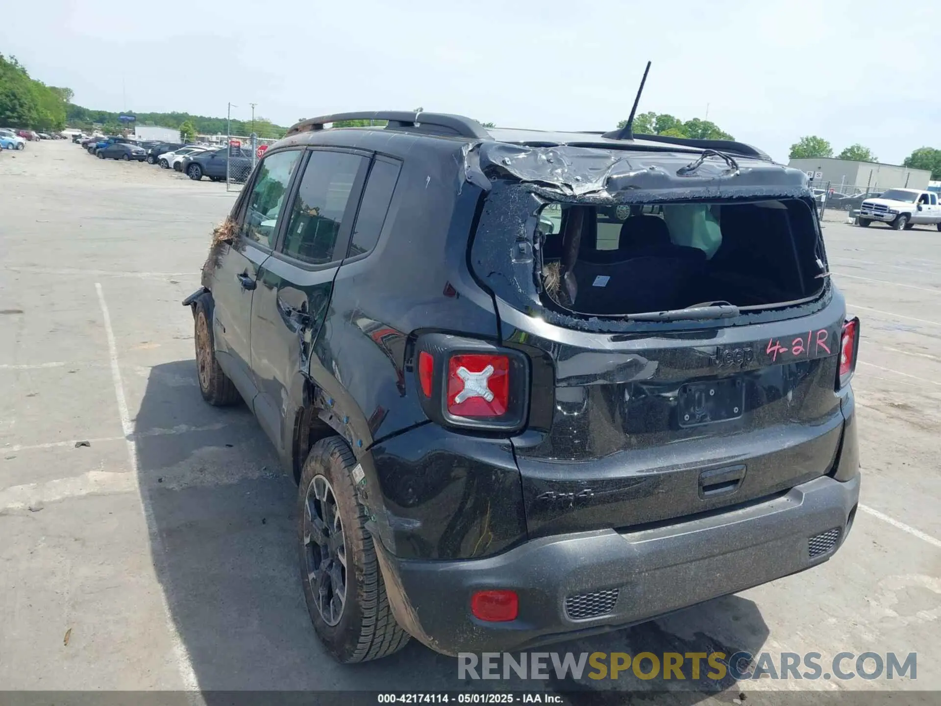 3 Фотография поврежденного автомобиля ZACNJDB10PPP71320 JEEP RENEGADE 2023