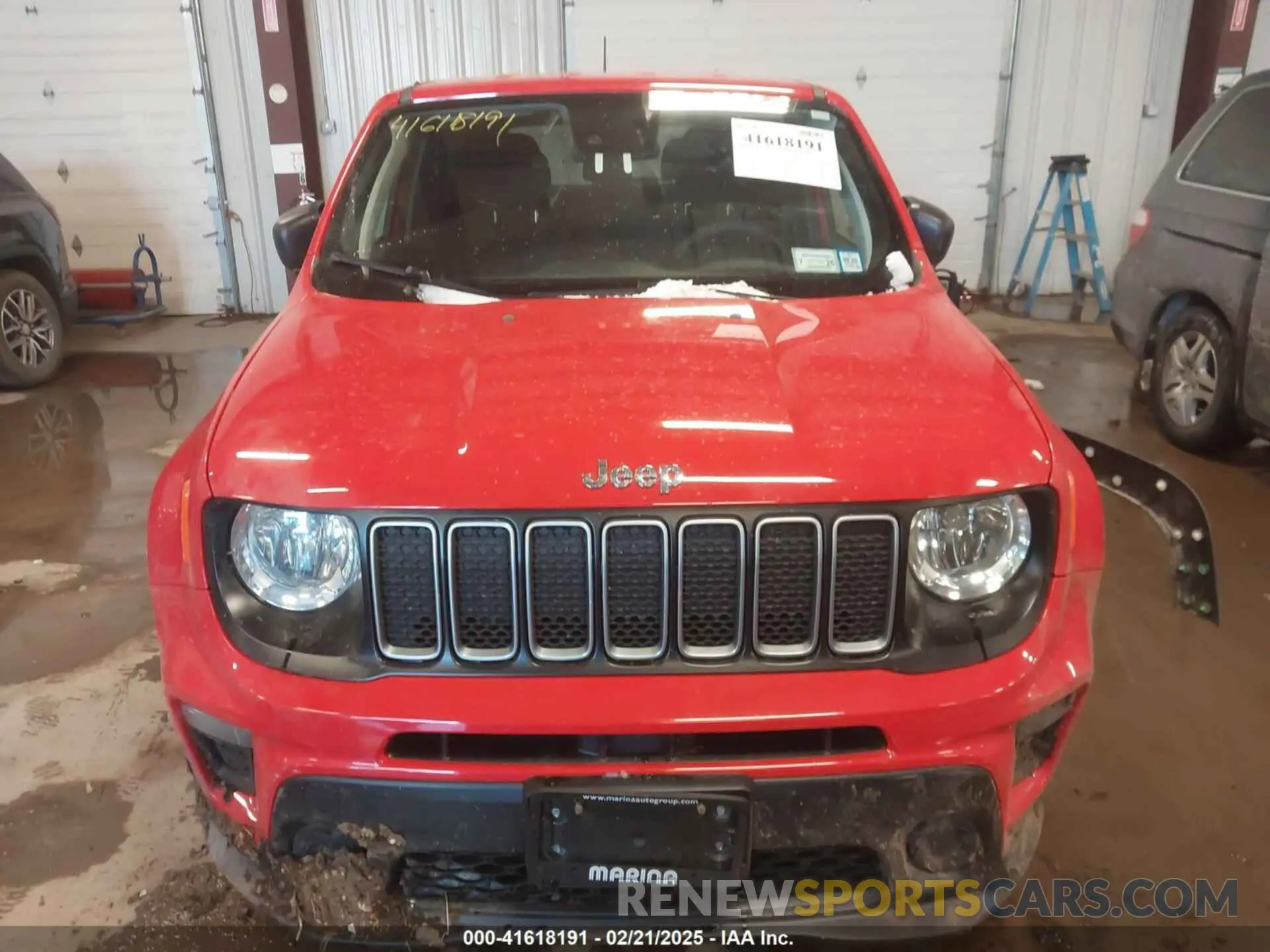 12 Photograph of a damaged car ZACNJDB11PPP16097 JEEP RENEGADE 2023