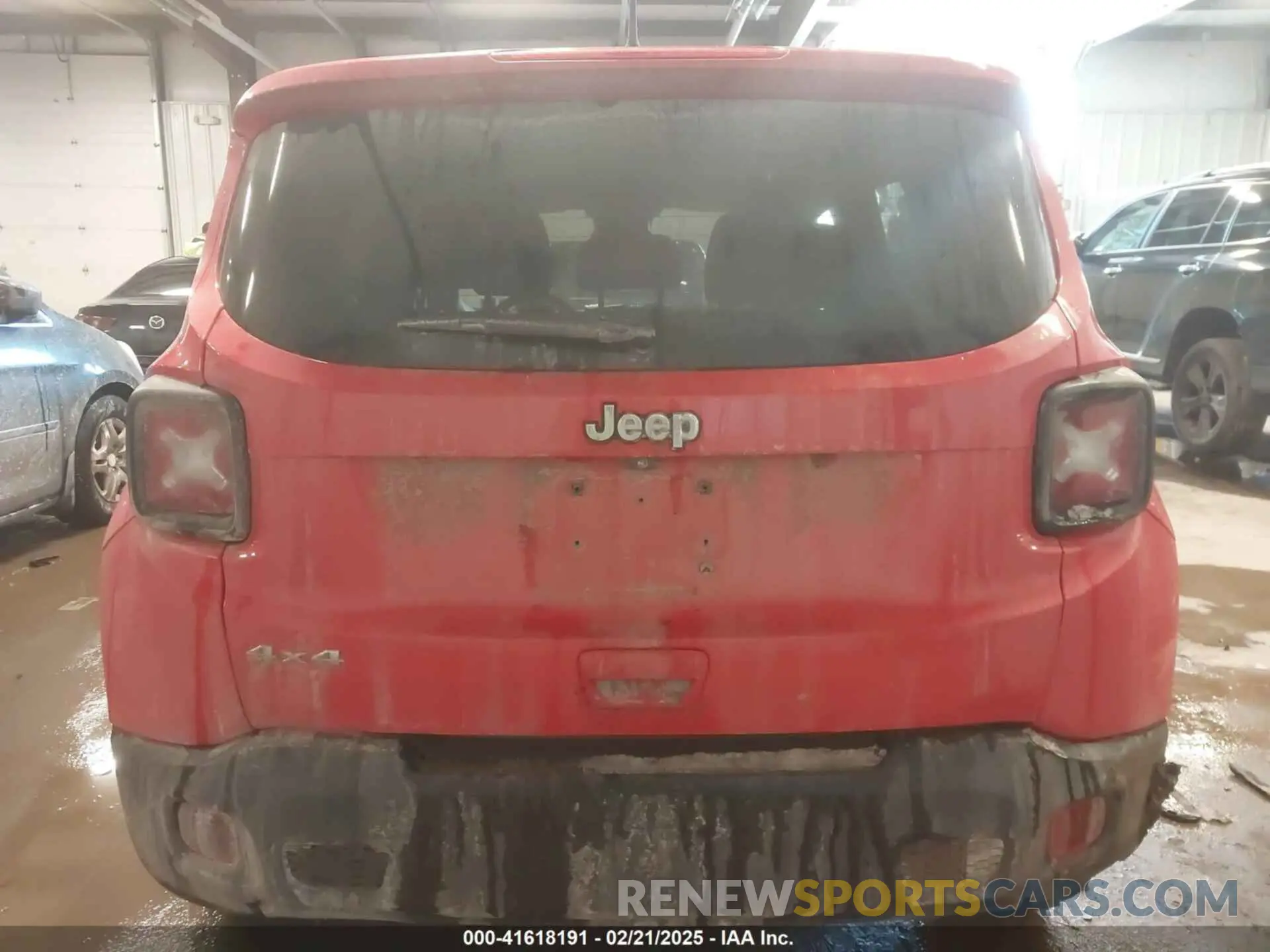 16 Photograph of a damaged car ZACNJDB11PPP16097 JEEP RENEGADE 2023