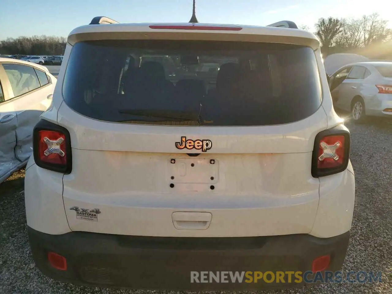 6 Photograph of a damaged car ZACNJDB11PPP23194 JEEP RENEGADE 2023