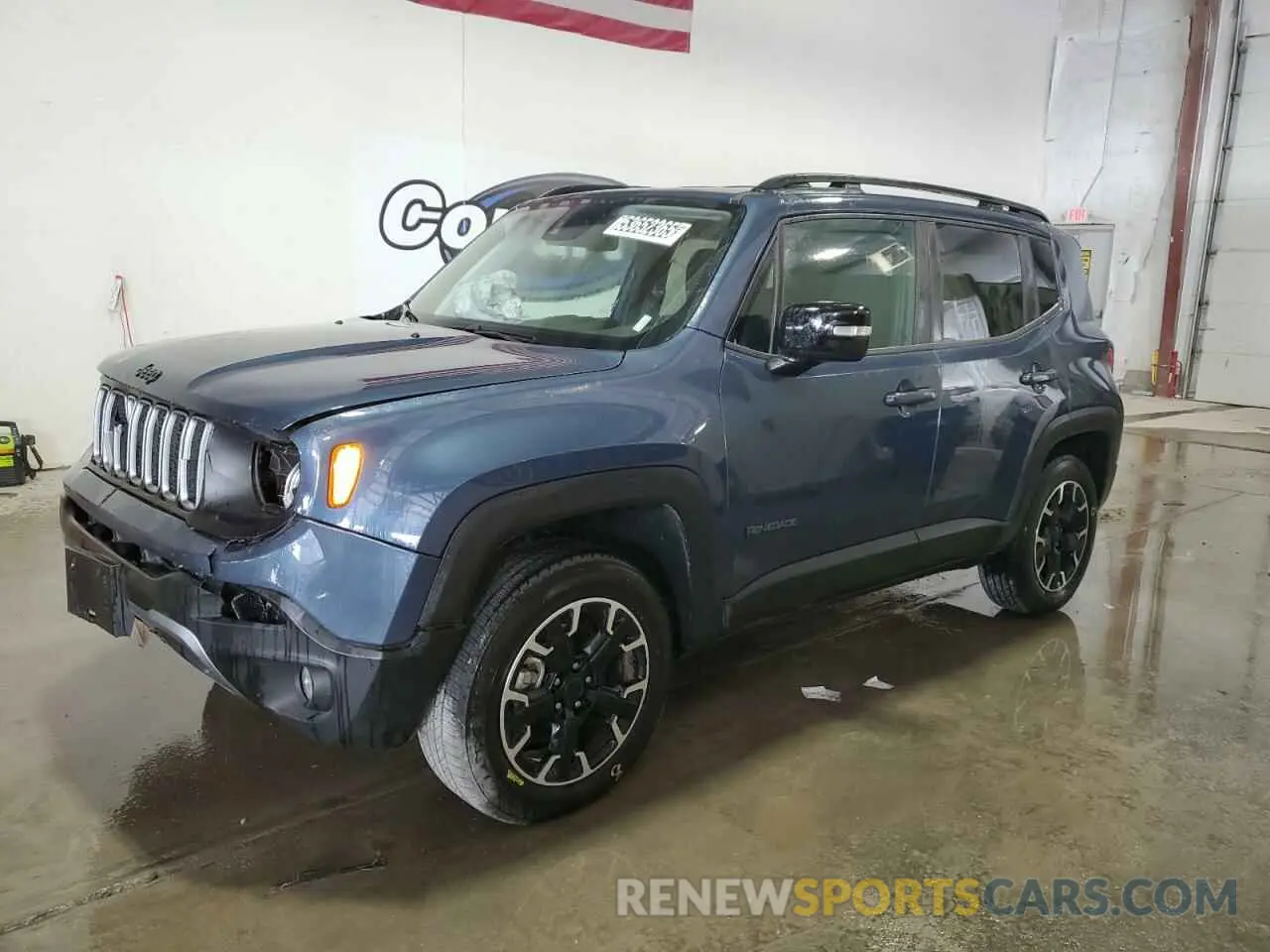1 Photograph of a damaged car ZACNJDB11PPP69415 JEEP RENEGADE 2023