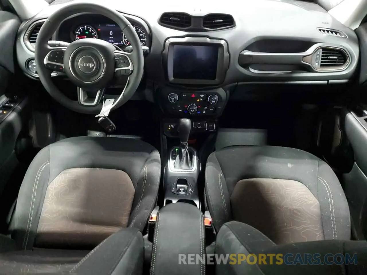 8 Photograph of a damaged car ZACNJDB12PPP41283 JEEP RENEGADE 2023
