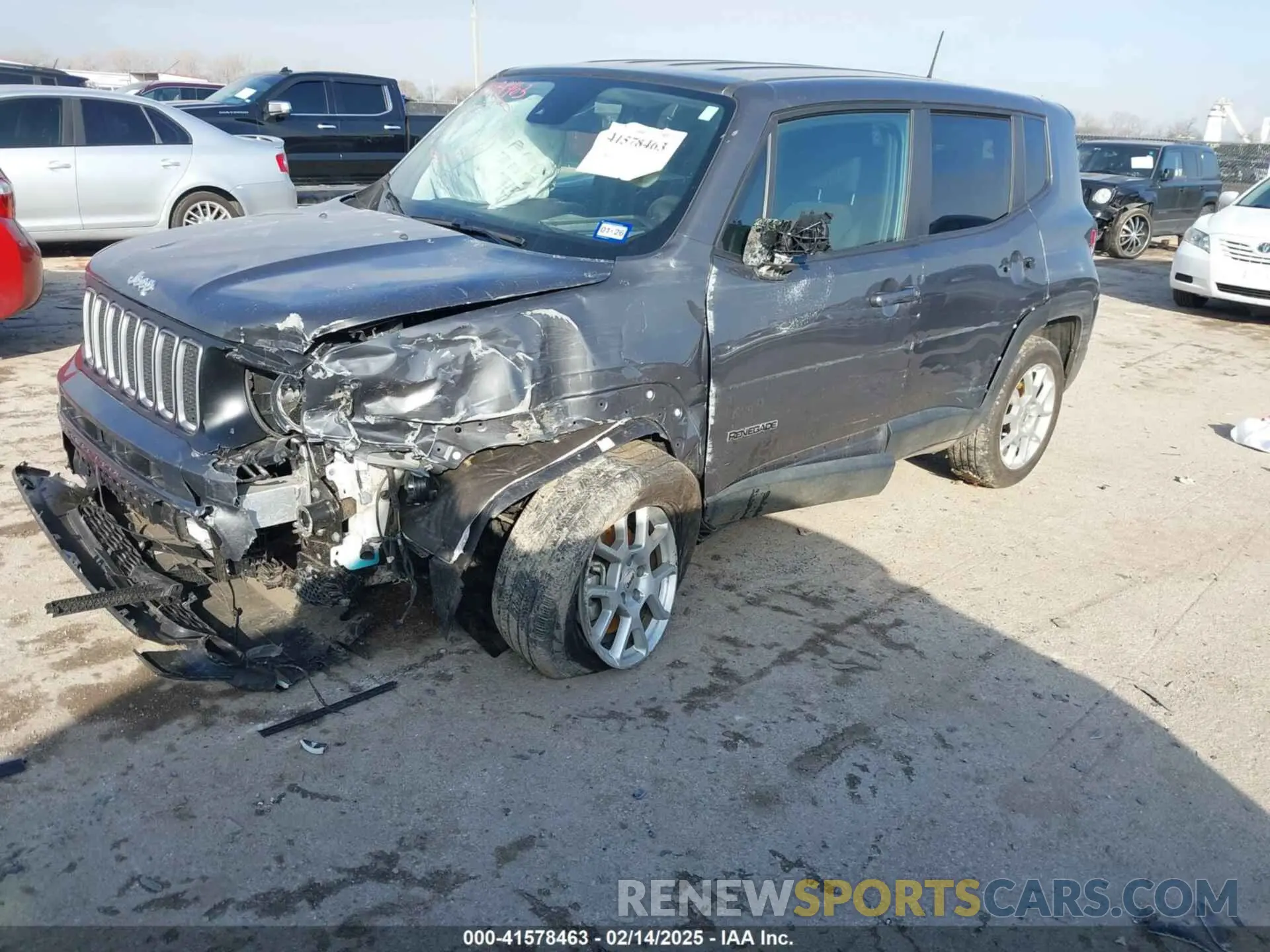 2 Фотография поврежденного автомобиля ZACNJDB12PPP60061 JEEP RENEGADE 2023