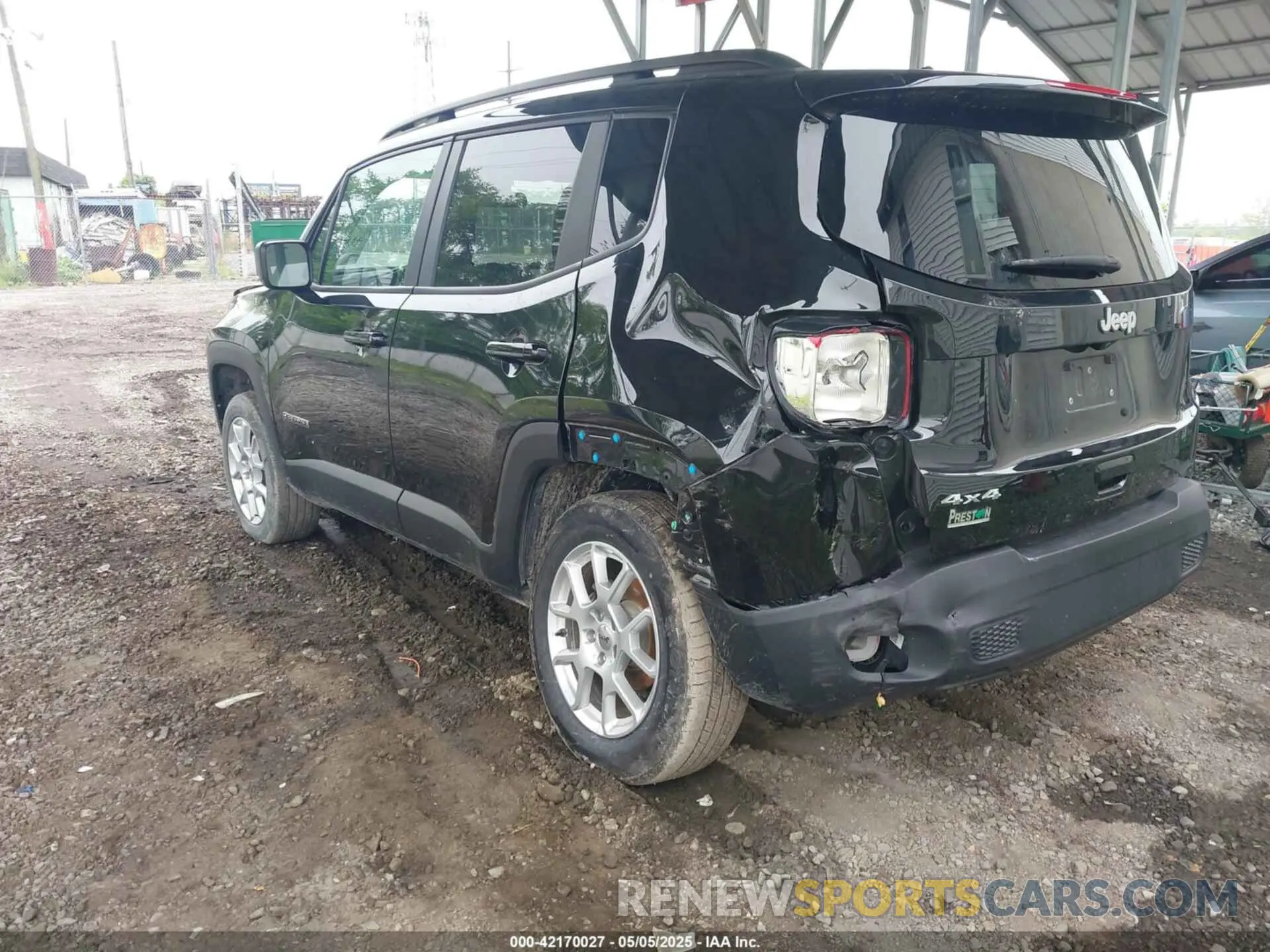 3 Фотография поврежденного автомобиля ZACNJDB12PPP61730 JEEP RENEGADE 2023