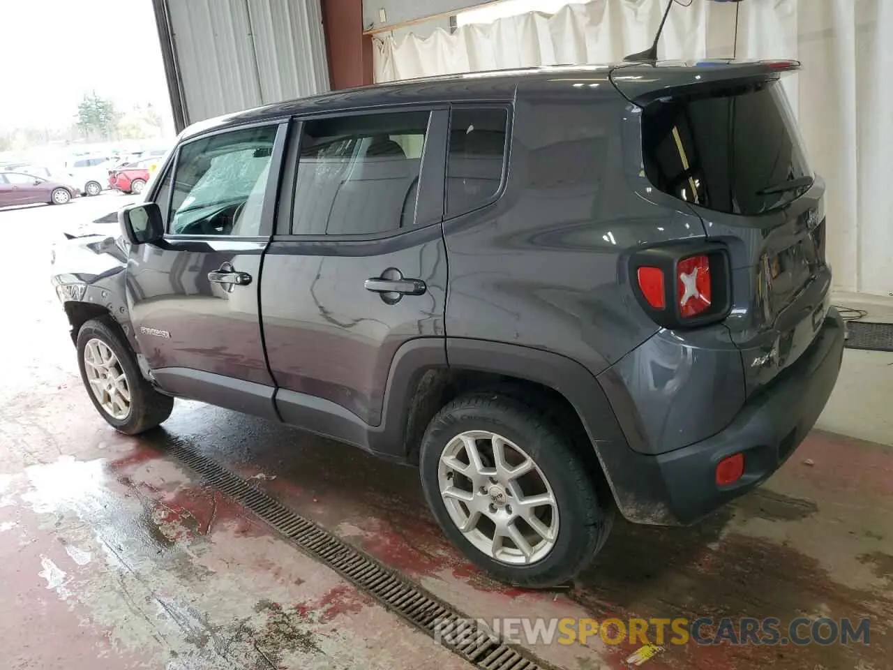 2 Photograph of a damaged car ZACNJDB12PPP67754 JEEP RENEGADE 2023