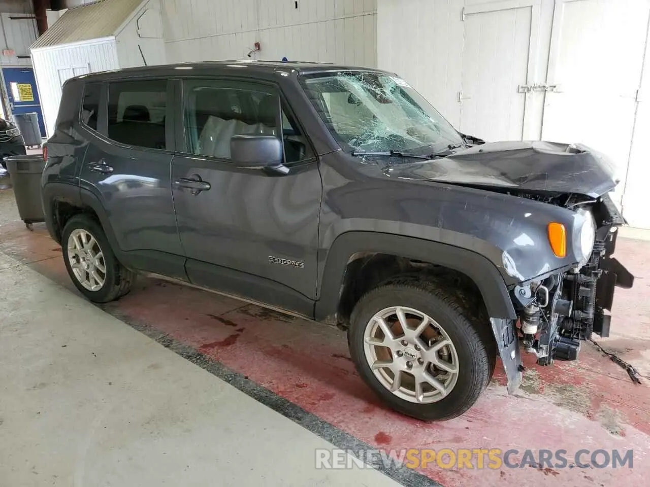 4 Photograph of a damaged car ZACNJDB12PPP67754 JEEP RENEGADE 2023