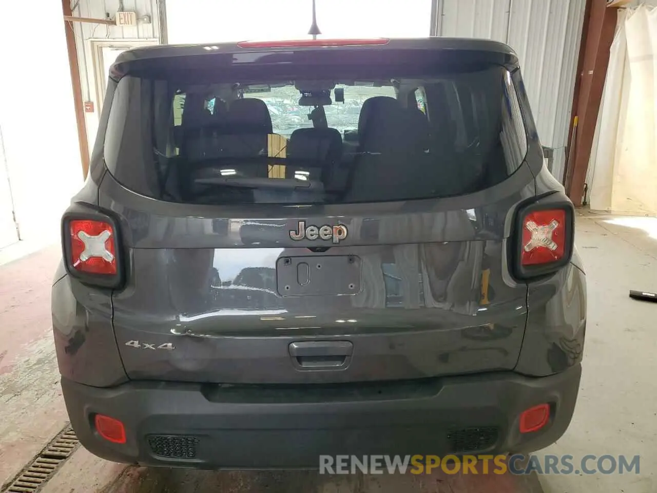 6 Photograph of a damaged car ZACNJDB12PPP67754 JEEP RENEGADE 2023