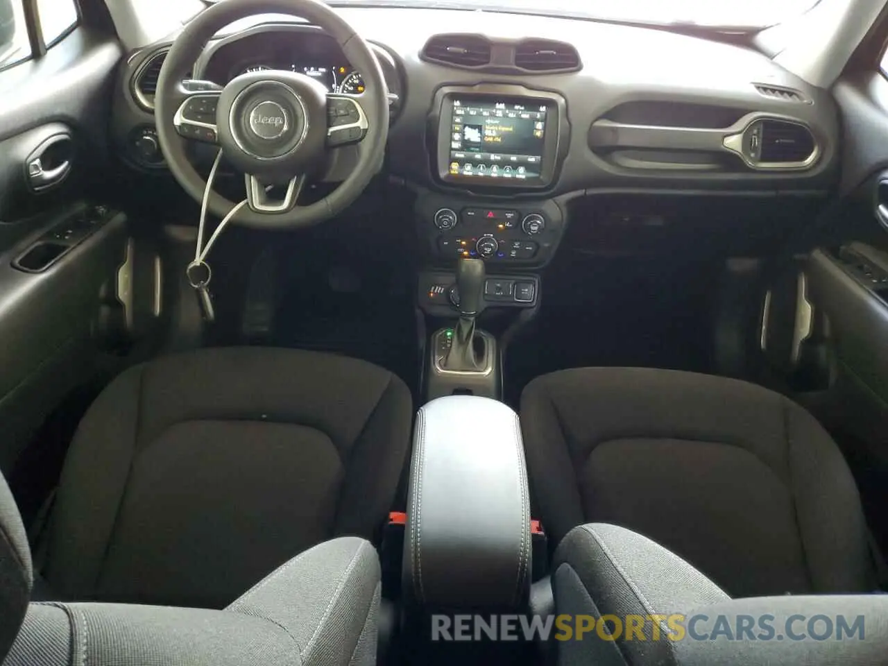 8 Photograph of a damaged car ZACNJDB12PPP70699 JEEP RENEGADE 2023