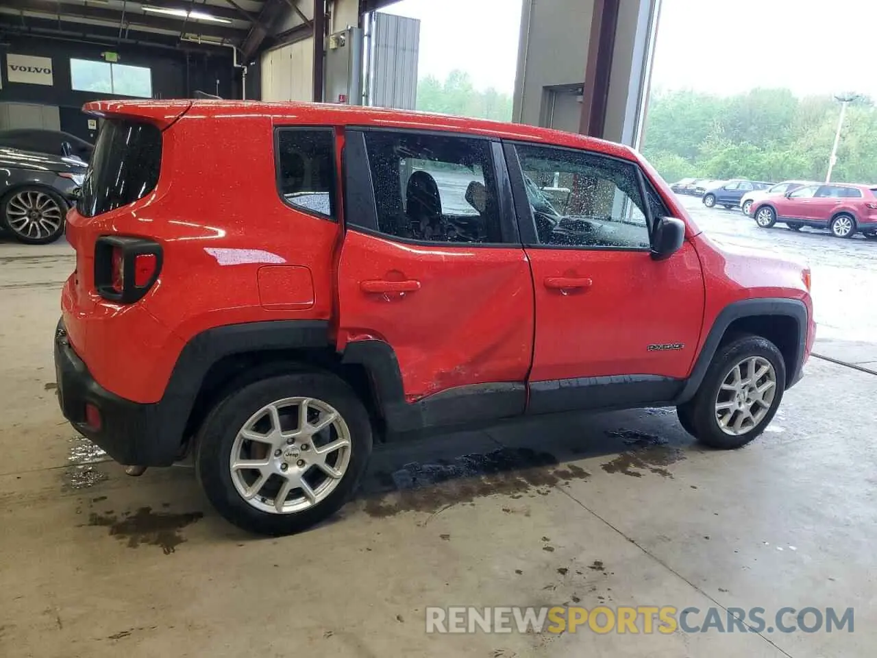 3 Photograph of a damaged car ZACNJDB12PPP70704 JEEP RENEGADE 2023
