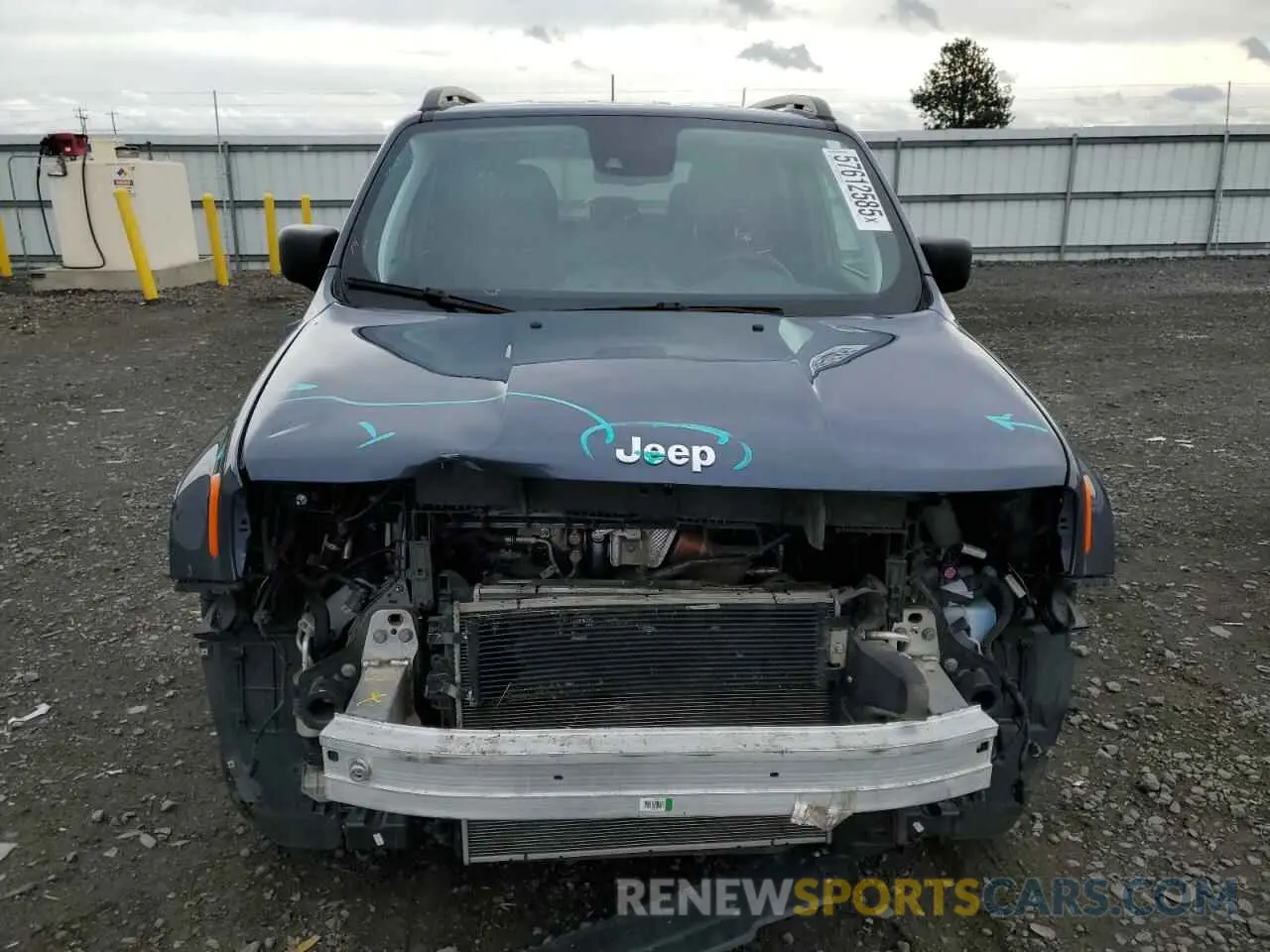 5 Photograph of a damaged car ZACNJDB13PPP31264 JEEP RENEGADE 2023