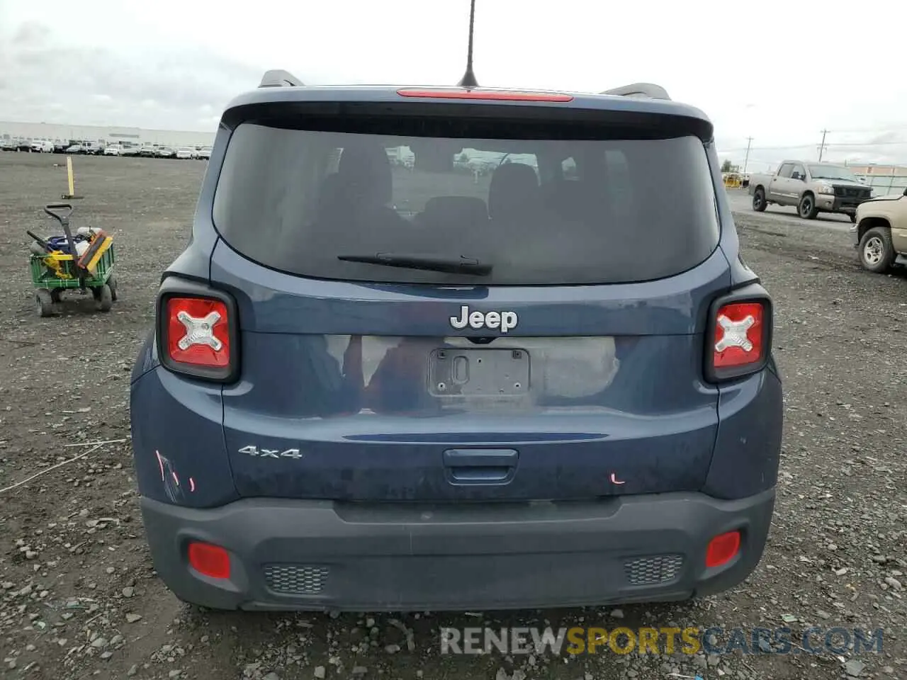 6 Photograph of a damaged car ZACNJDB13PPP31264 JEEP RENEGADE 2023
