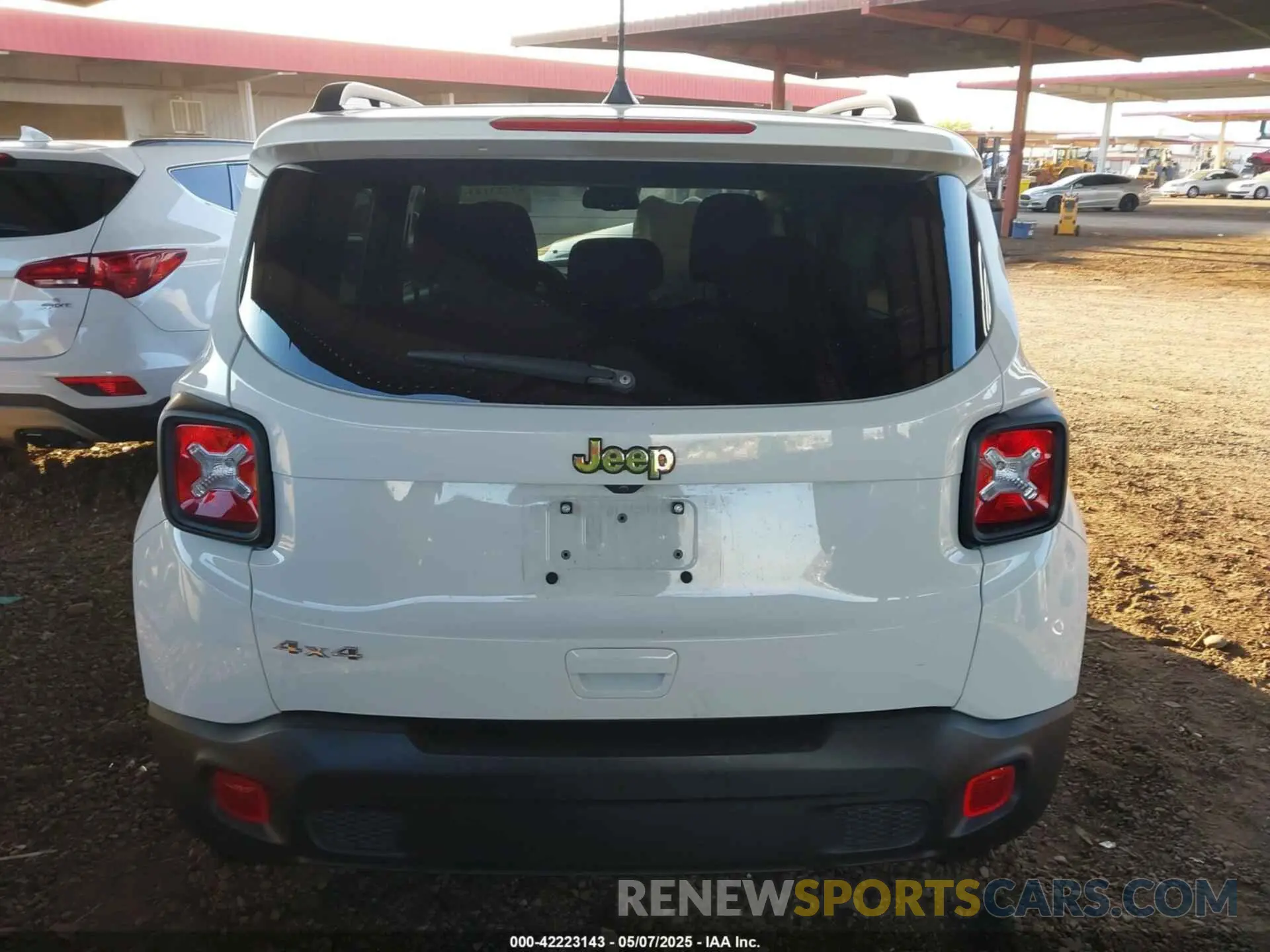 16 Photograph of a damaged car ZACNJDB13PPP32981 JEEP RENEGADE 2023
