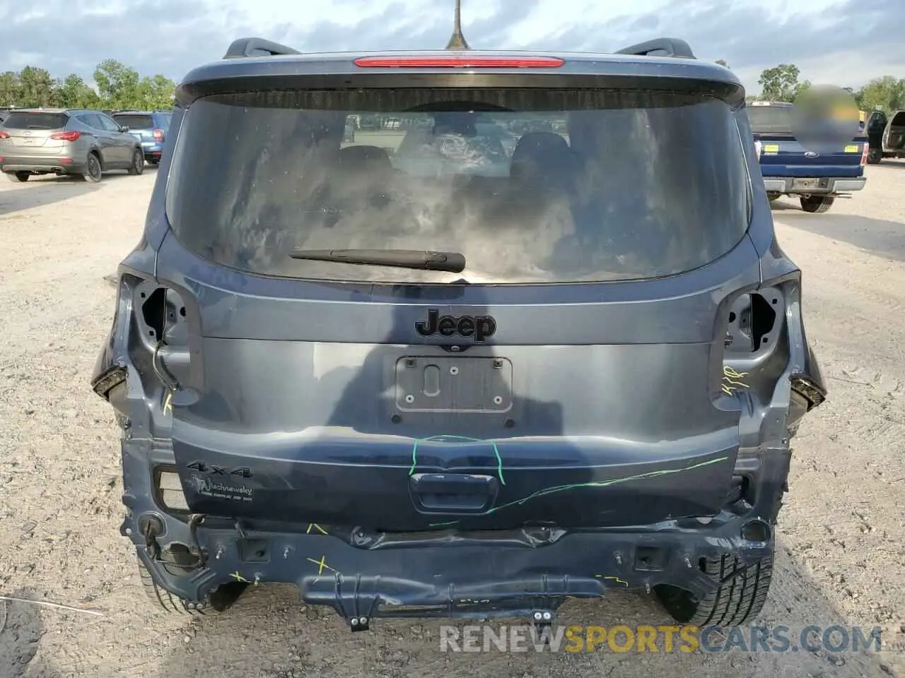 6 Фотография поврежденного автомобиля ZACNJDB13PPP33998 JEEP RENEGADE 2023