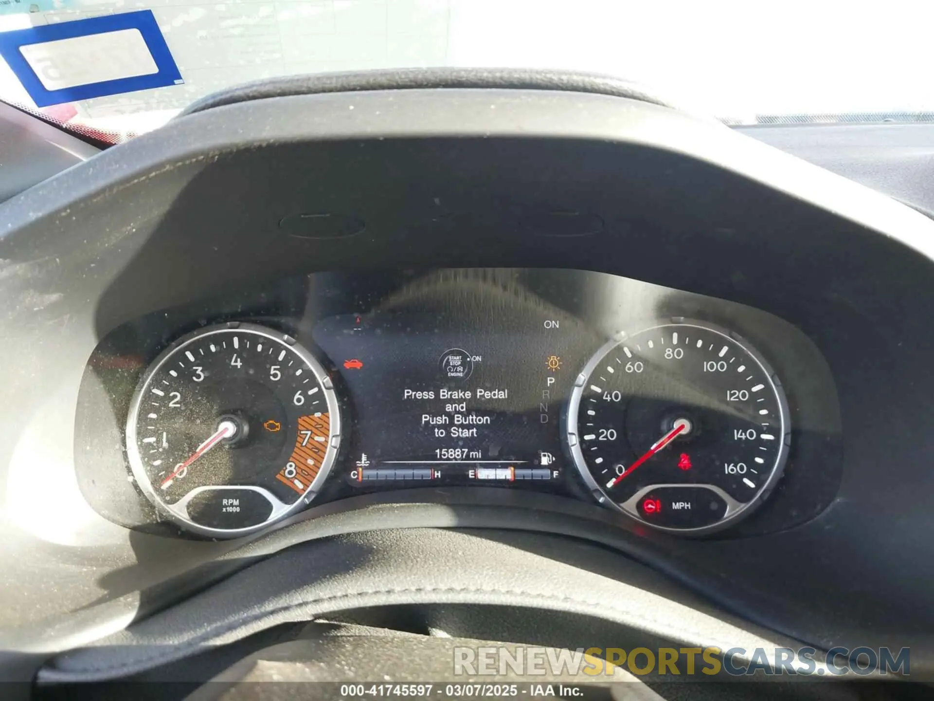 7 Photograph of a damaged car ZACNJDB14PPP44282 JEEP RENEGADE 2023