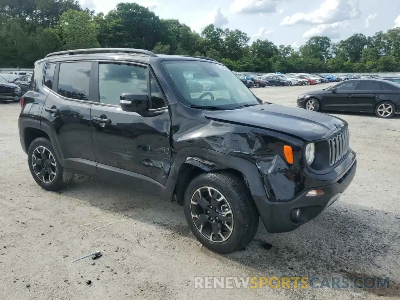 4 Photograph of a damaged car ZACNJDB14PPP64631 JEEP RENEGADE 2023