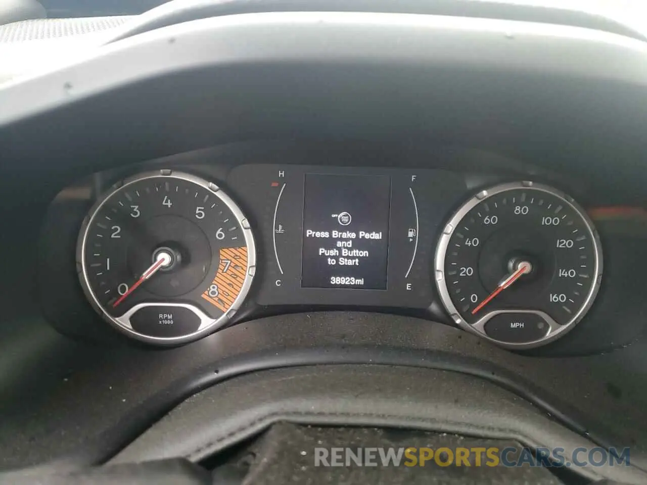 9 Photograph of a damaged car ZACNJDB15PPP63553 JEEP RENEGADE 2023