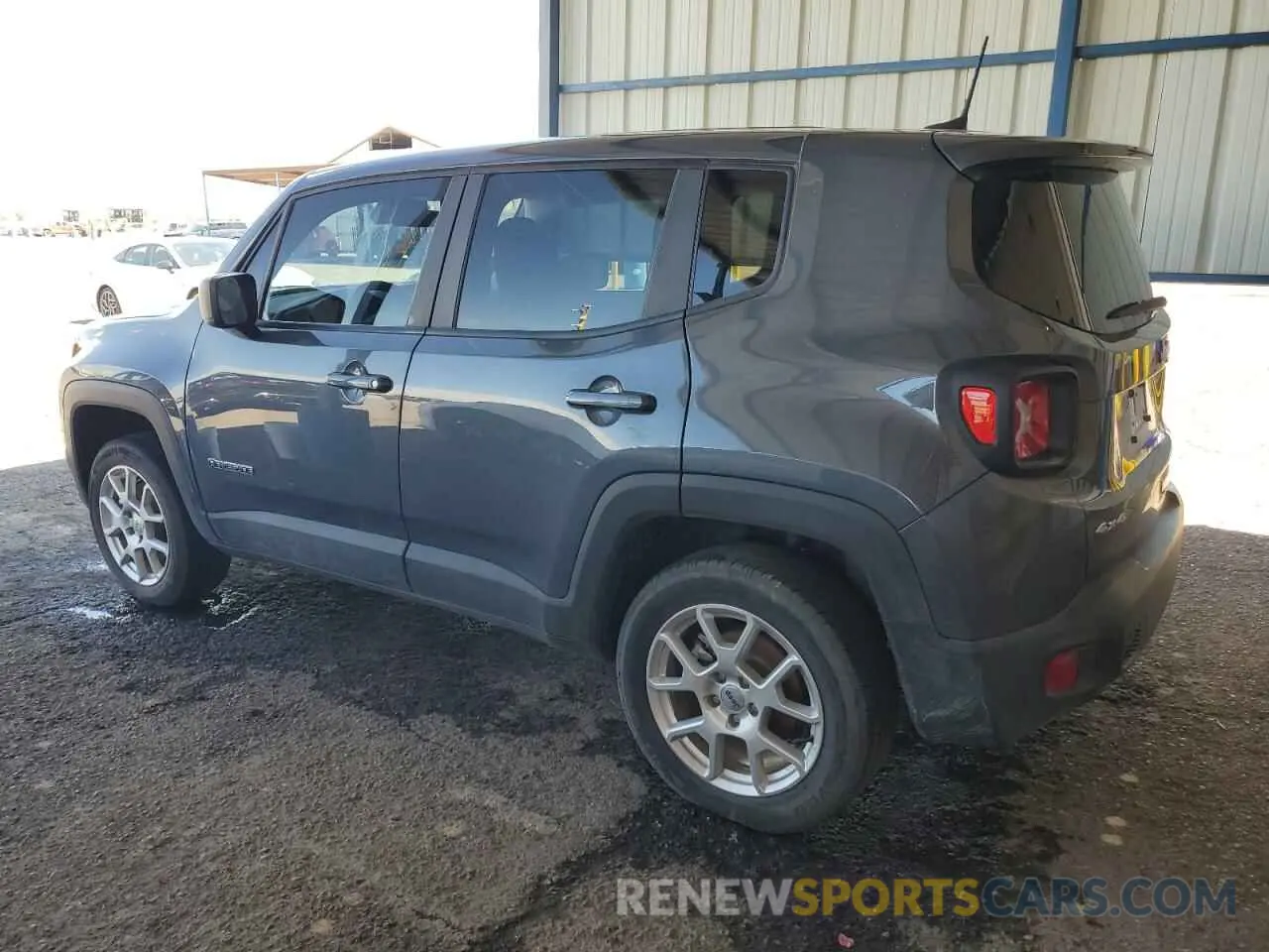 2 Photograph of a damaged car ZACNJDB17PPP20395 JEEP RENEGADE 2023