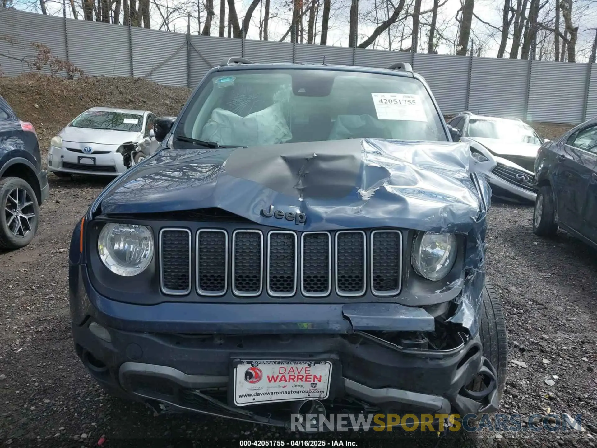 13 Photograph of a damaged car ZACNJDB17PPP61612 JEEP RENEGADE 2023