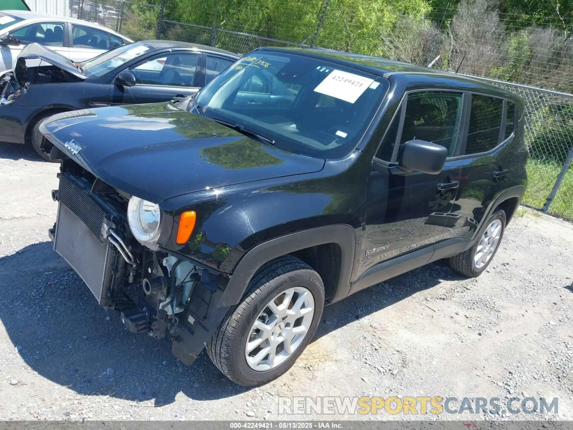2 Фотография поврежденного автомобиля ZACNJDB17PPP62887 JEEP RENEGADE 2023