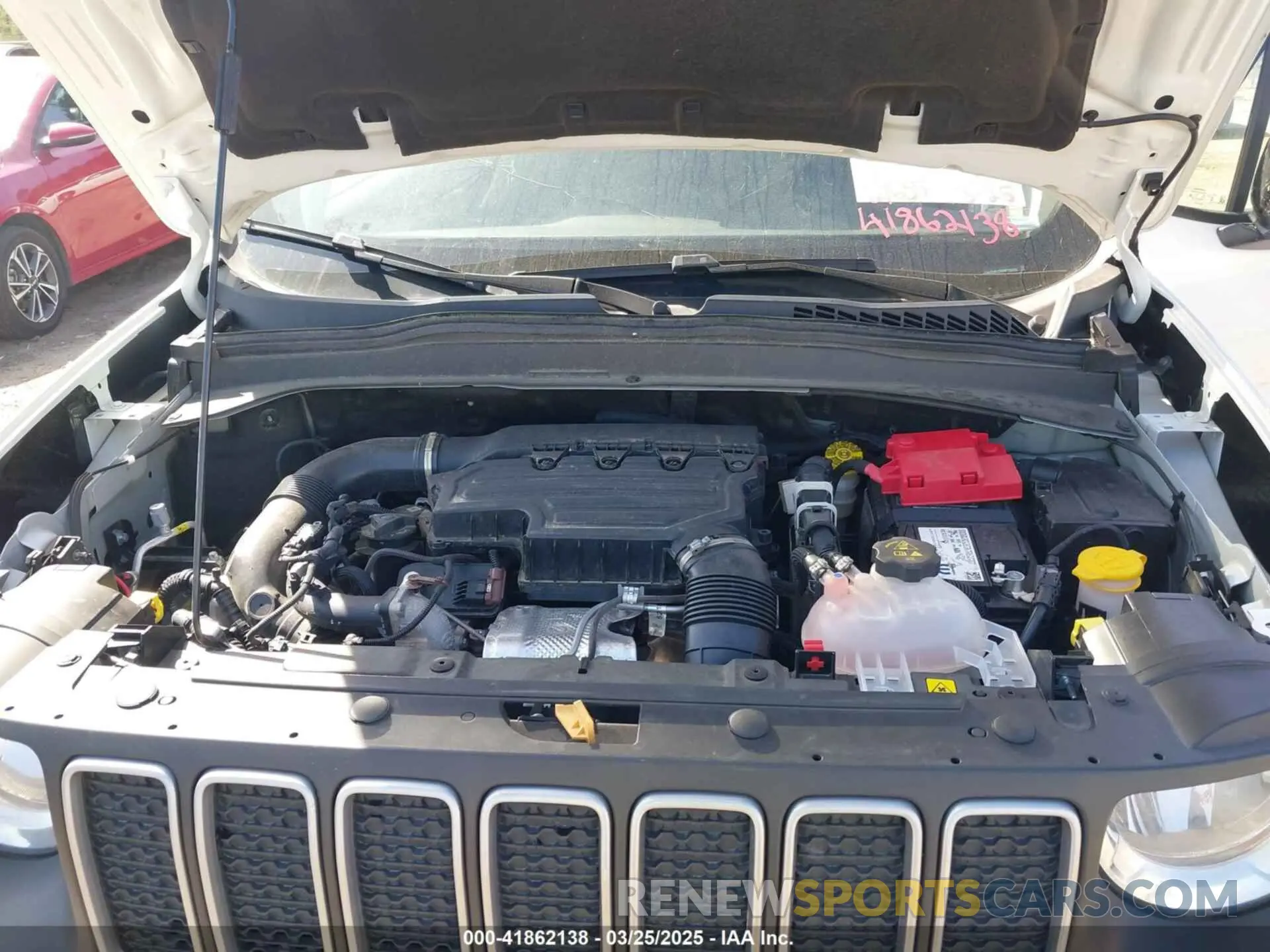 10 Photograph of a damaged car ZACNJDB17PPP70259 JEEP RENEGADE 2023