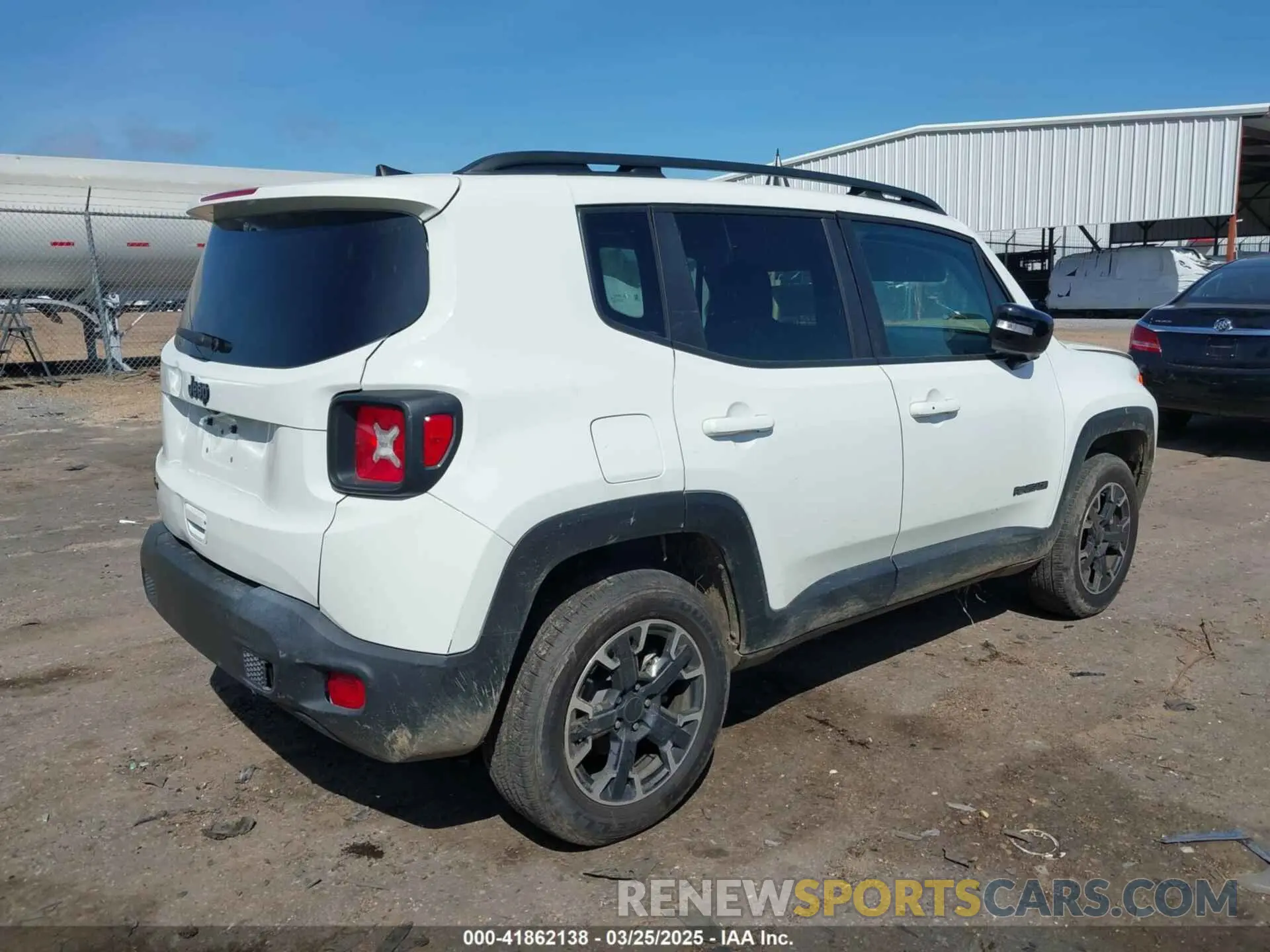 4 Photograph of a damaged car ZACNJDB17PPP70259 JEEP RENEGADE 2023