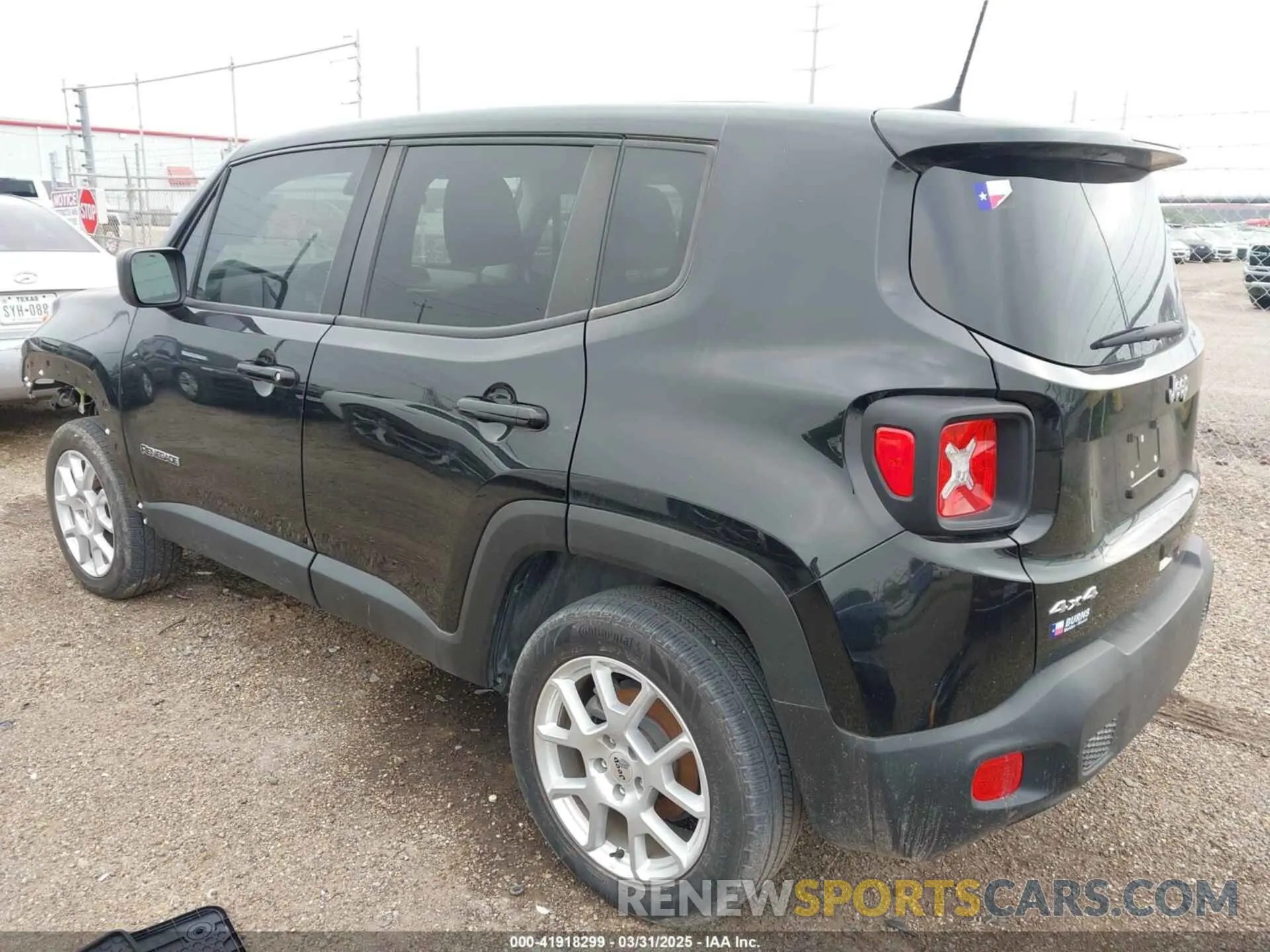 3 Photograph of a damaged car ZACNJDB18PPP16162 JEEP RENEGADE 2023