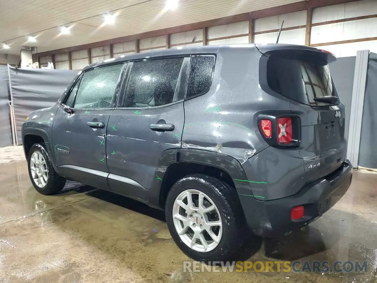 2 Фотография поврежденного автомобиля ZACNJDB18PPP65815 JEEP RENEGADE 2023