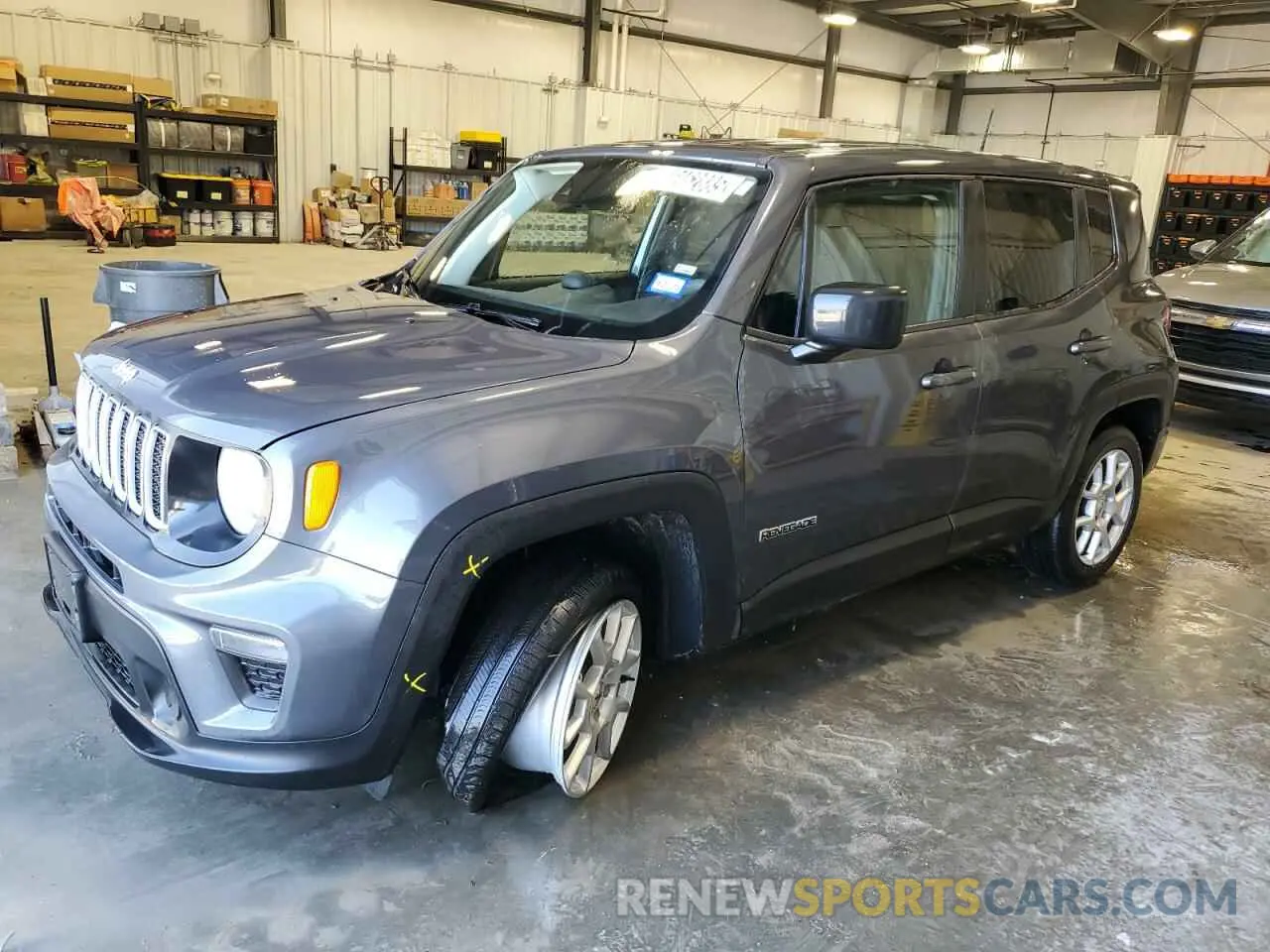 1 Photograph of a damaged car ZACNJDB18PPP69752 JEEP RENEGADE 2023