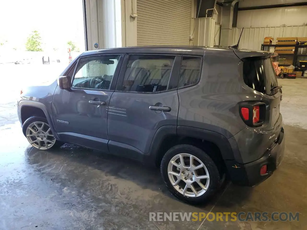 2 Photograph of a damaged car ZACNJDB18PPP69752 JEEP RENEGADE 2023