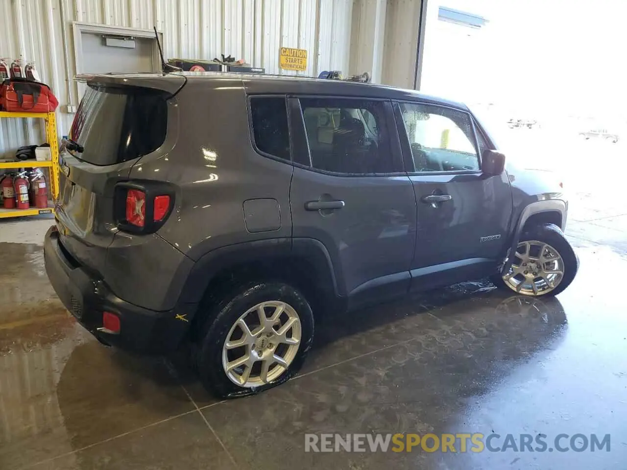 3 Photograph of a damaged car ZACNJDB18PPP69752 JEEP RENEGADE 2023