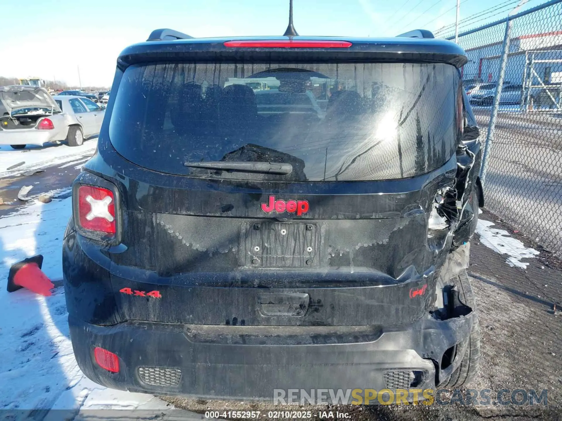 16 Photograph of a damaged car ZACNJDB19PPP34881 JEEP RENEGADE 2023